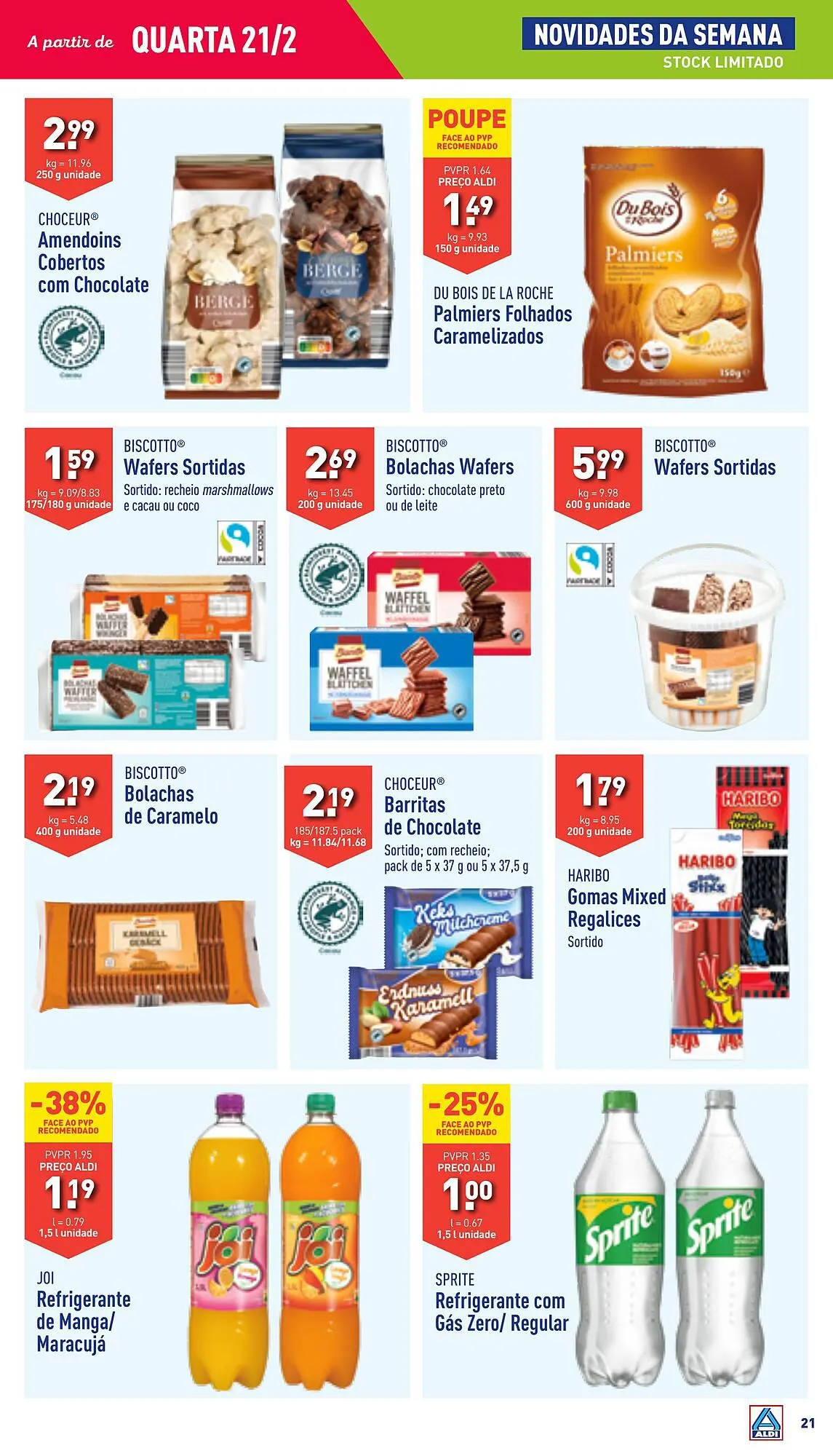 Folheto Folheto ALDI de 21 de fevereiro até 27 de fevereiro 2024 - Pagina 21