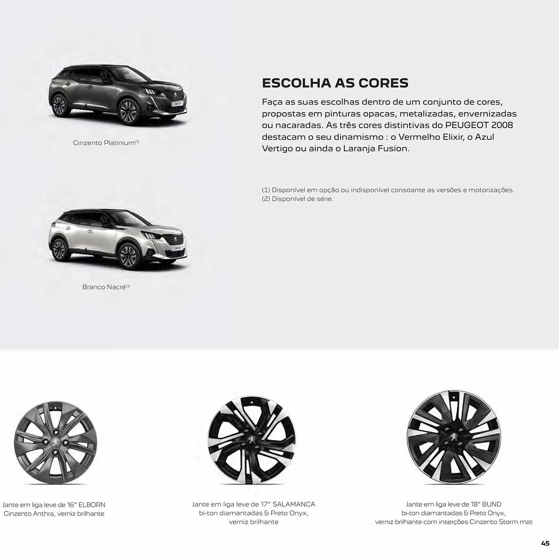 Folheto Folheto Peugeot de 25 de maio até 25 de maio 2024 - Pagina 45