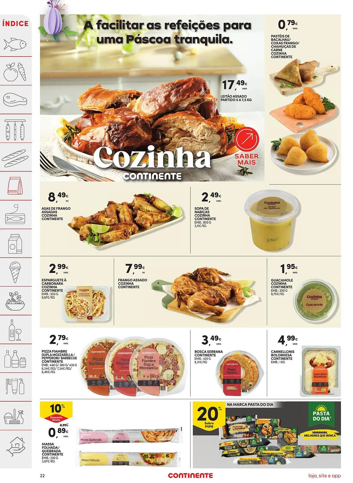 Folheto Folheto Continente de 15 de abril até 21 de abril 2025 - Pagina 22