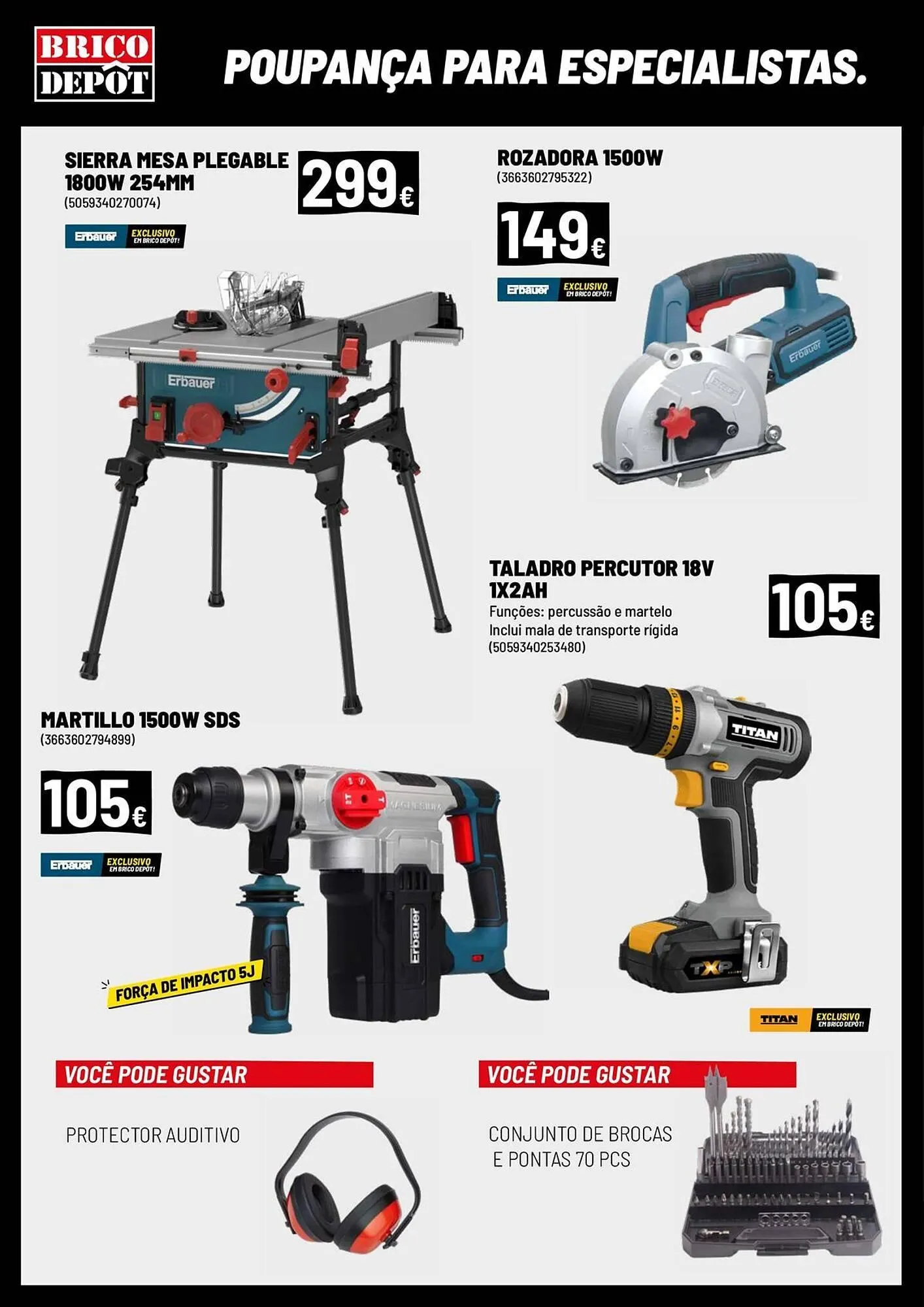 Folheto Folheto Brico Depôt de 25 de abril até 29 de maio 2025 - Pagina 8