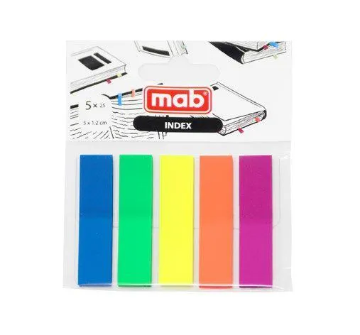 Index Aderentes Mab C/5 Cores Blt