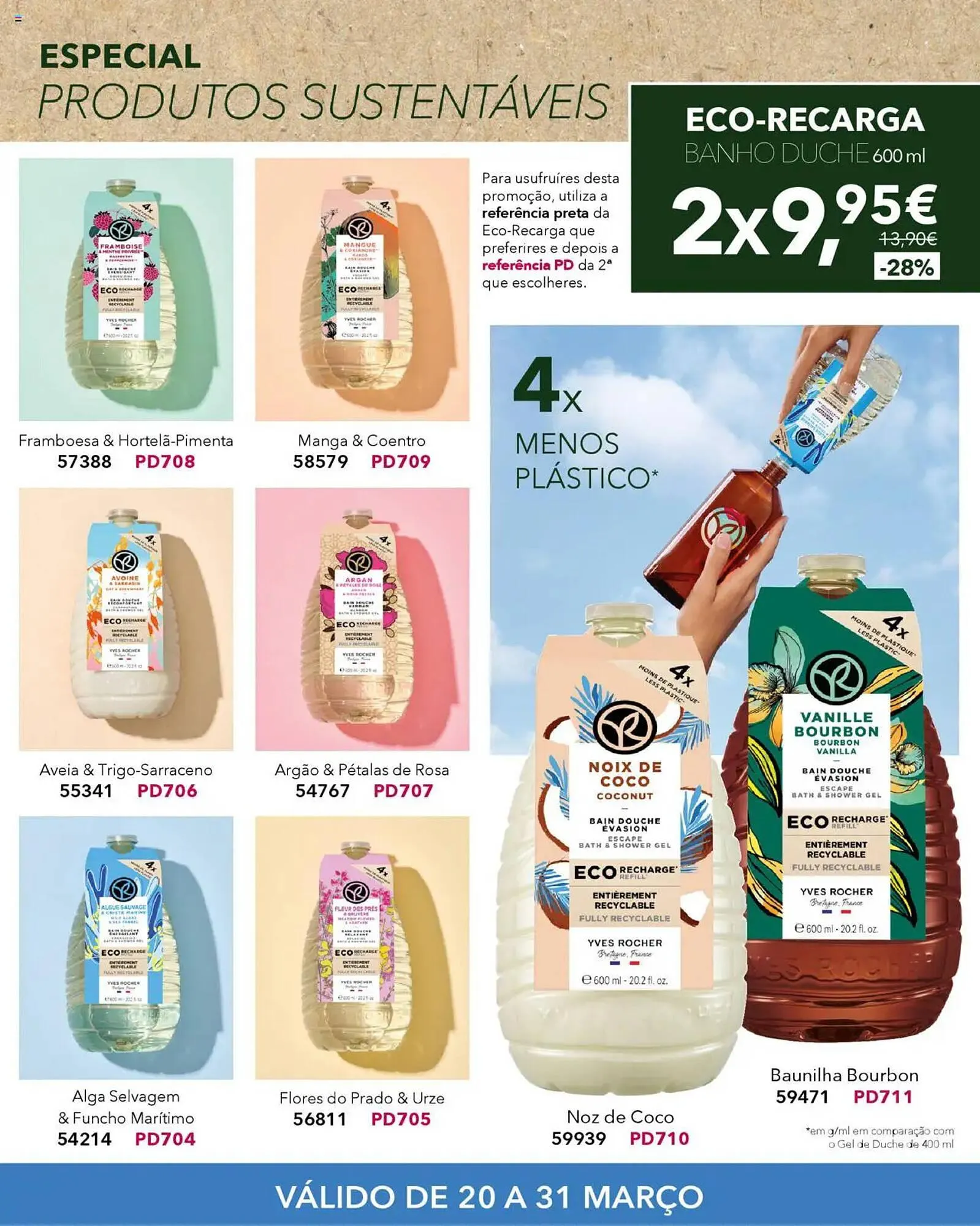 Folheto Folheto Yves Rocher de 20 de março até 31 de março 2025 - Pagina 2