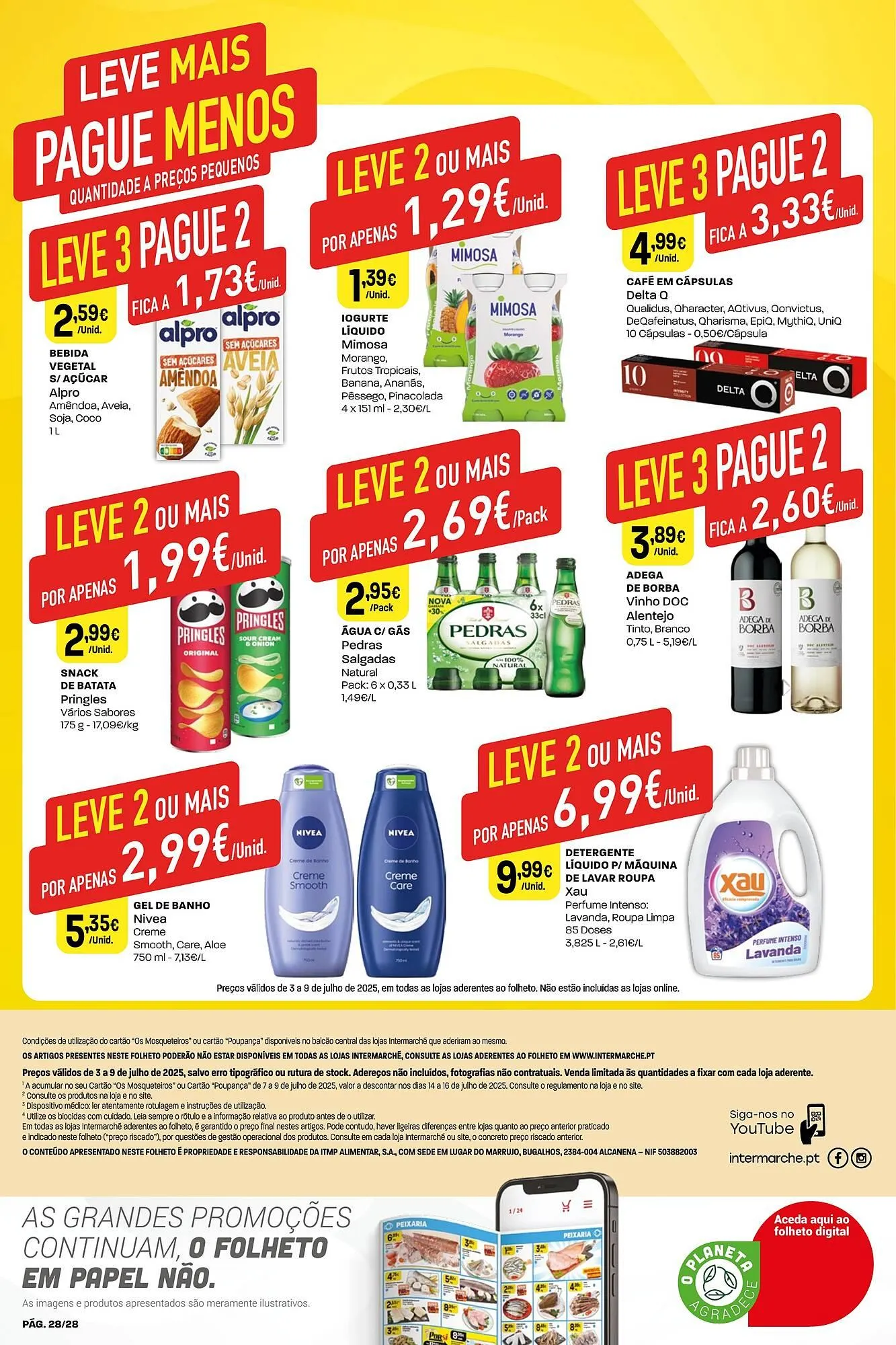 Folheto Folheto Intermarché de 3 de julho até 9 de julho 2025 - Pagina 28