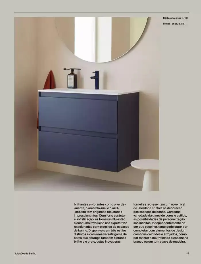 Folheto SOLUÇÕES DE BANHO de 6 de janeiro até 31 de dezembro 2025 - Pagina 17