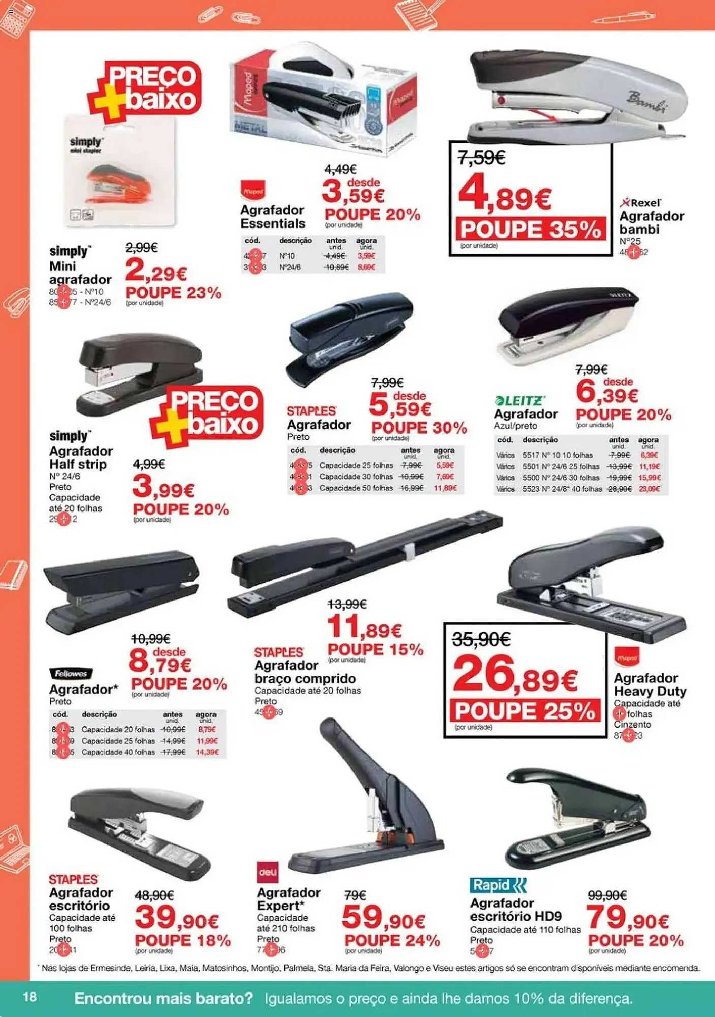 Folheto Folheto Staples de 5 de janeiro até 16 de fevereiro 2026 - Pagina 18