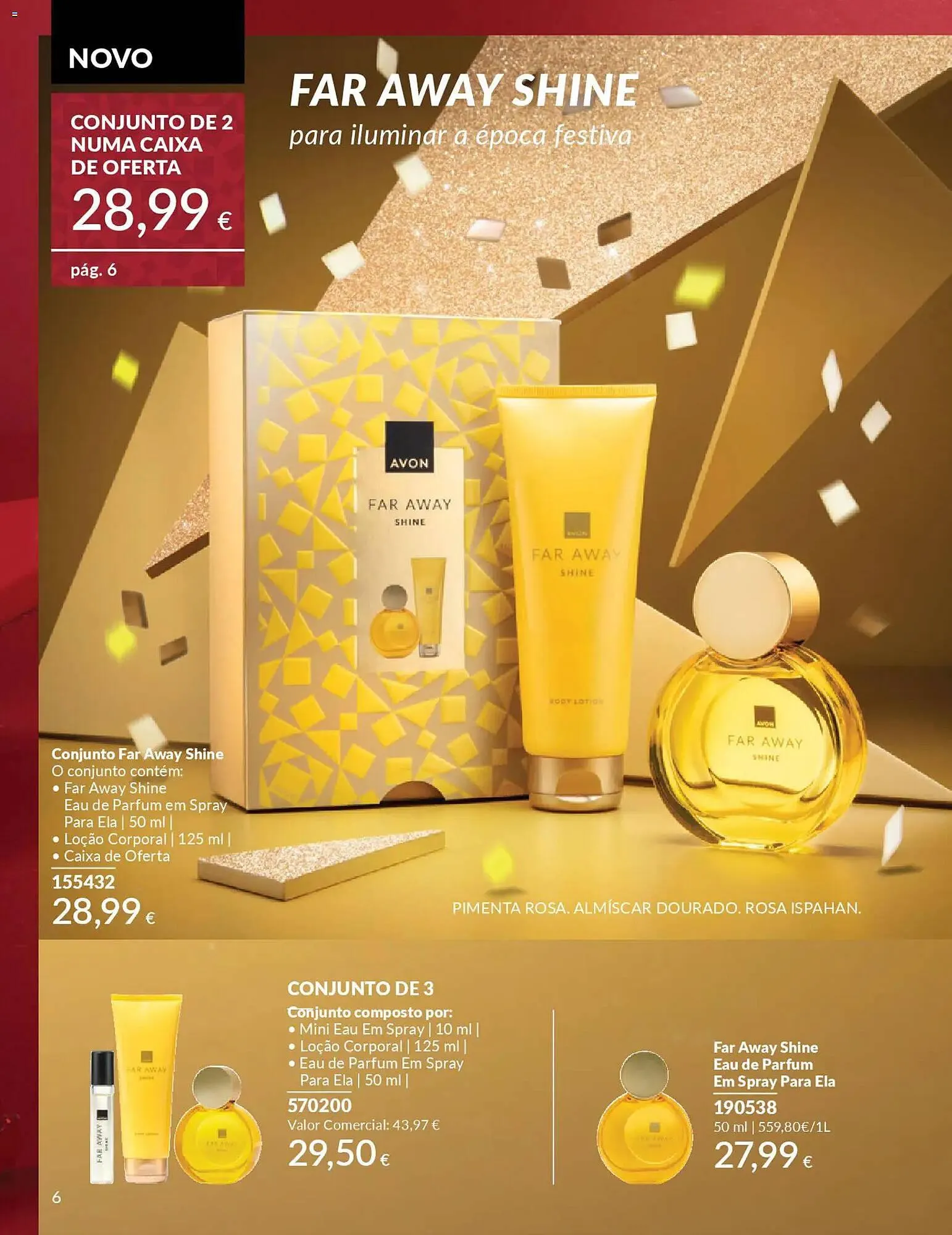 Folheto Catálogo Avon de 1 de novembro até 1 de dezembro 2025 - Pagina 6