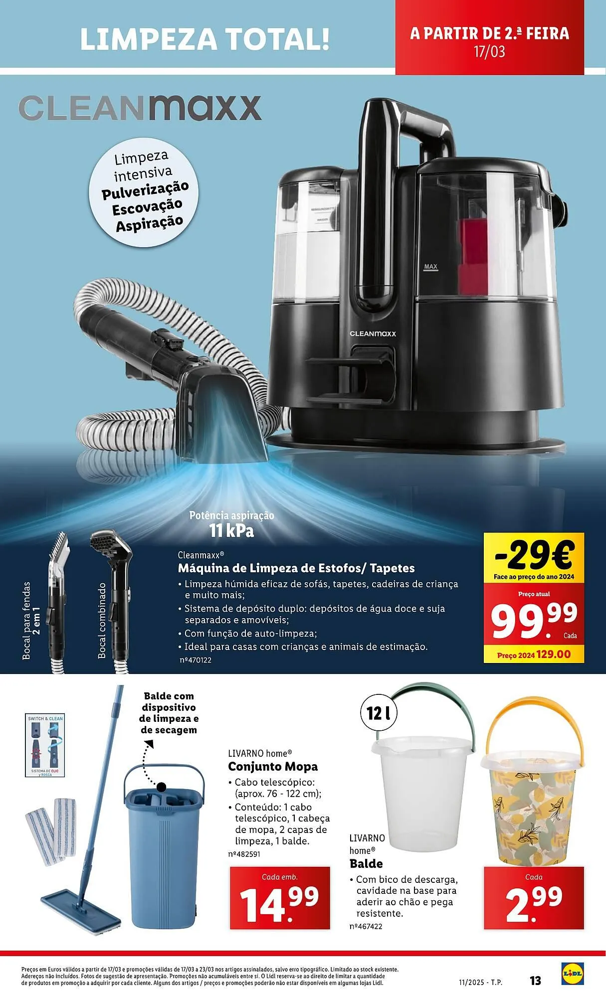 Folheto Folheto Lidl de 13 de março até 19 de março 2025 - Pagina 13