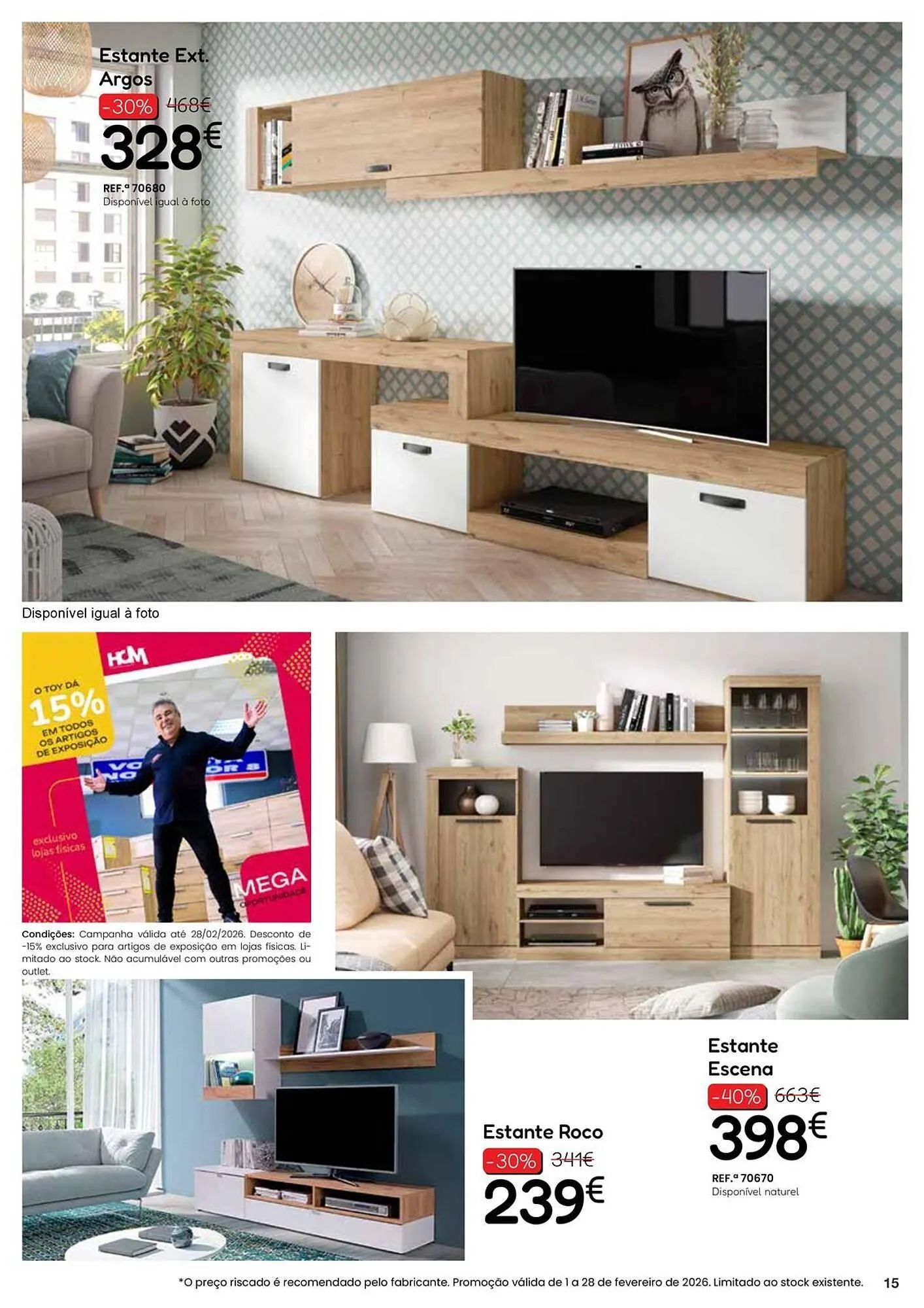 Folheto Folheto Hiper Centro do Móvel de 2 de fevereiro até 28 de fevereiro 2026 - Pagina 15