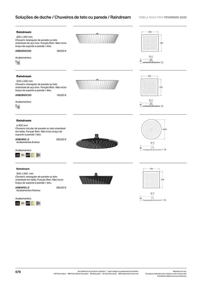 Folheto Soluções de Banho  de 6 de janeiro até 31 de dezembro 2025 - Pagina 680