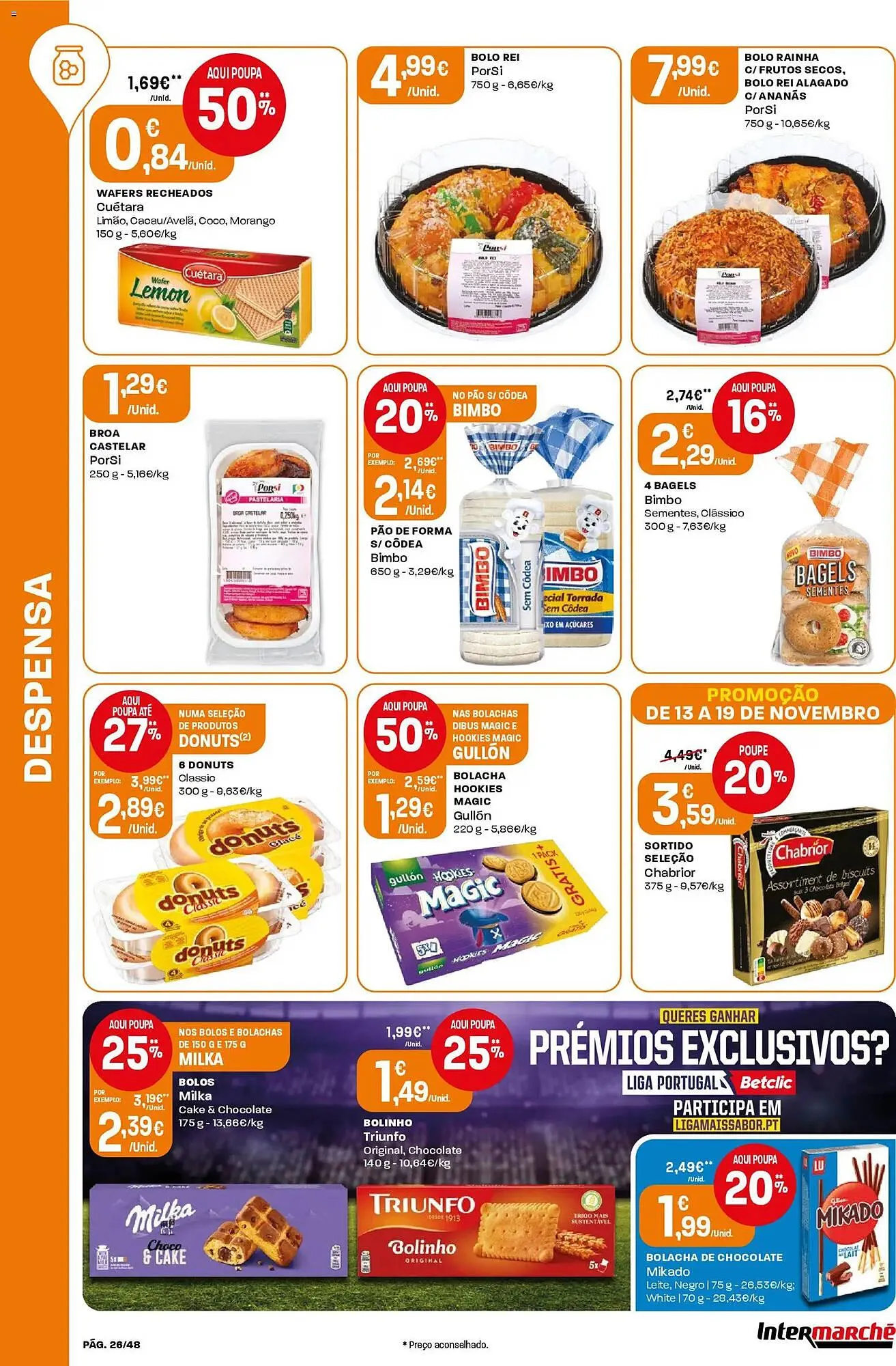 Folheto Folheto Intermarché de 13 de novembro até 20 de novembro 2025 - Pagina 26