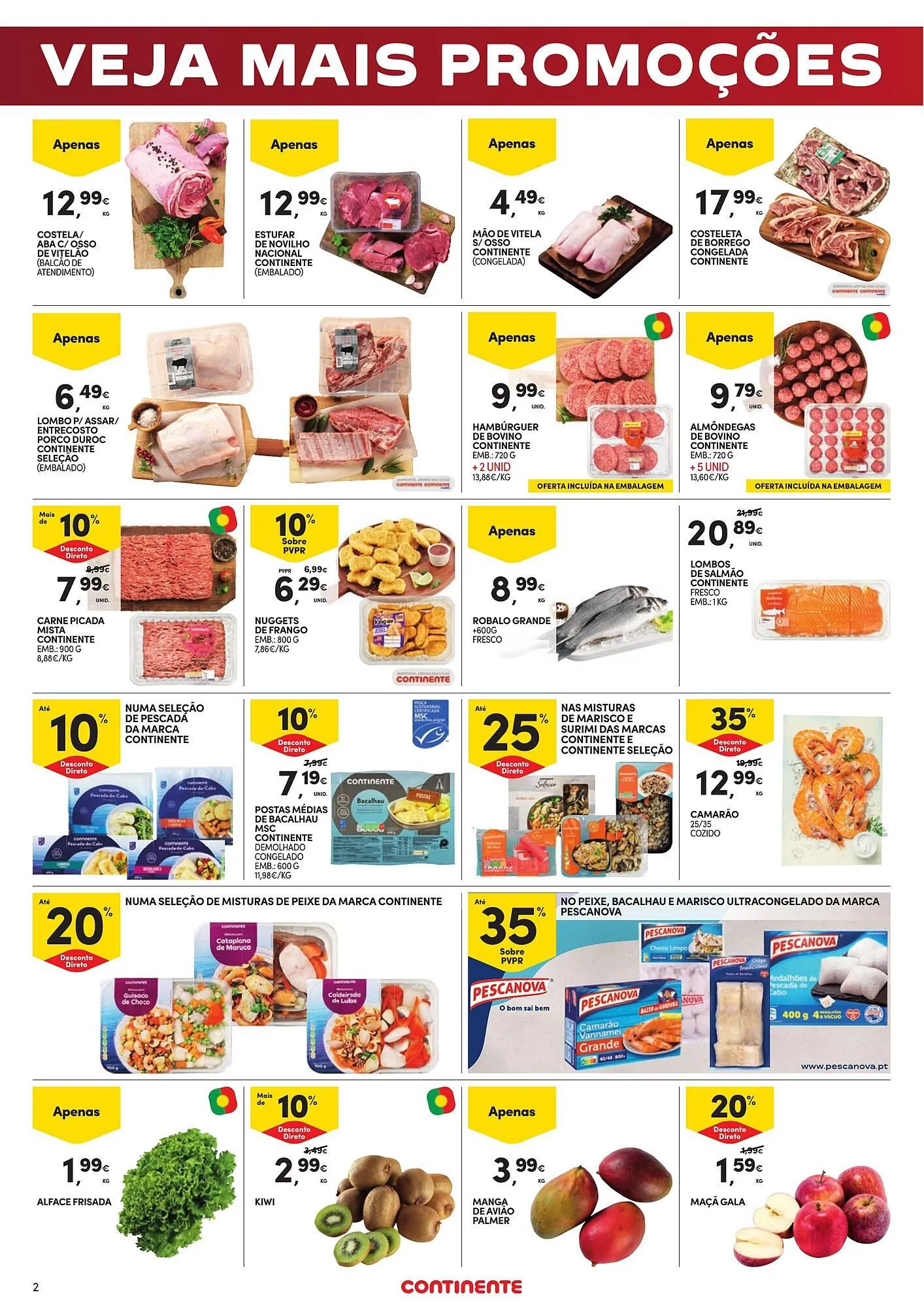 Folheto Folheto Continente de 20 de março até 23 de março 2026 - Pagina 2