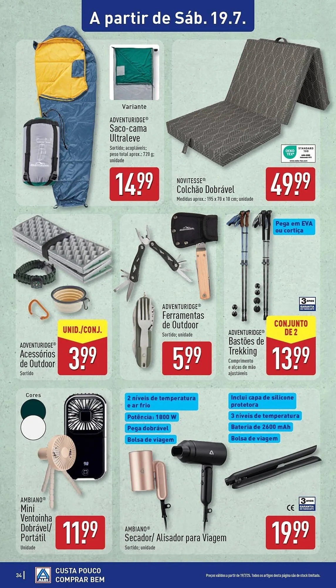 Folheto Folheto ALDI de 14 de julho até 20 de julho 2025 - Pagina 34