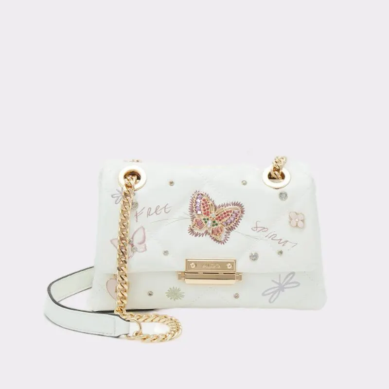 Mala de tiracolo em branco - GWIRICARRY