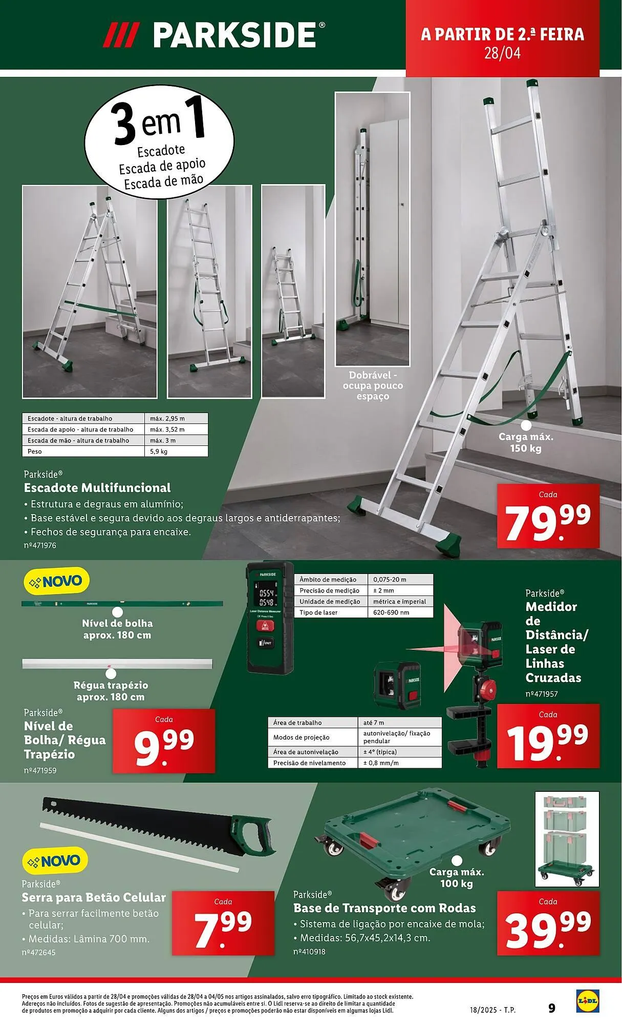 Folheto Folheto Lidl de 28 de abril até 4 de maio 2025 - Pagina 9