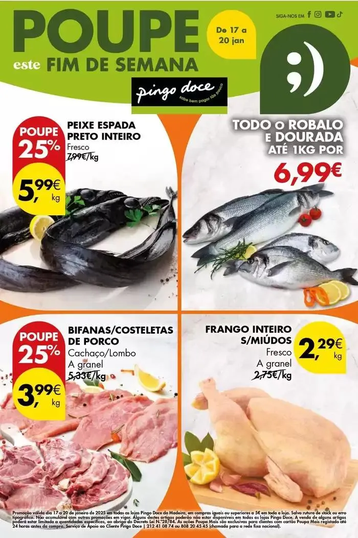Folheto Descontos e promoções de 17 de janeiro até 20 de janeiro 2025 - Pagina 1