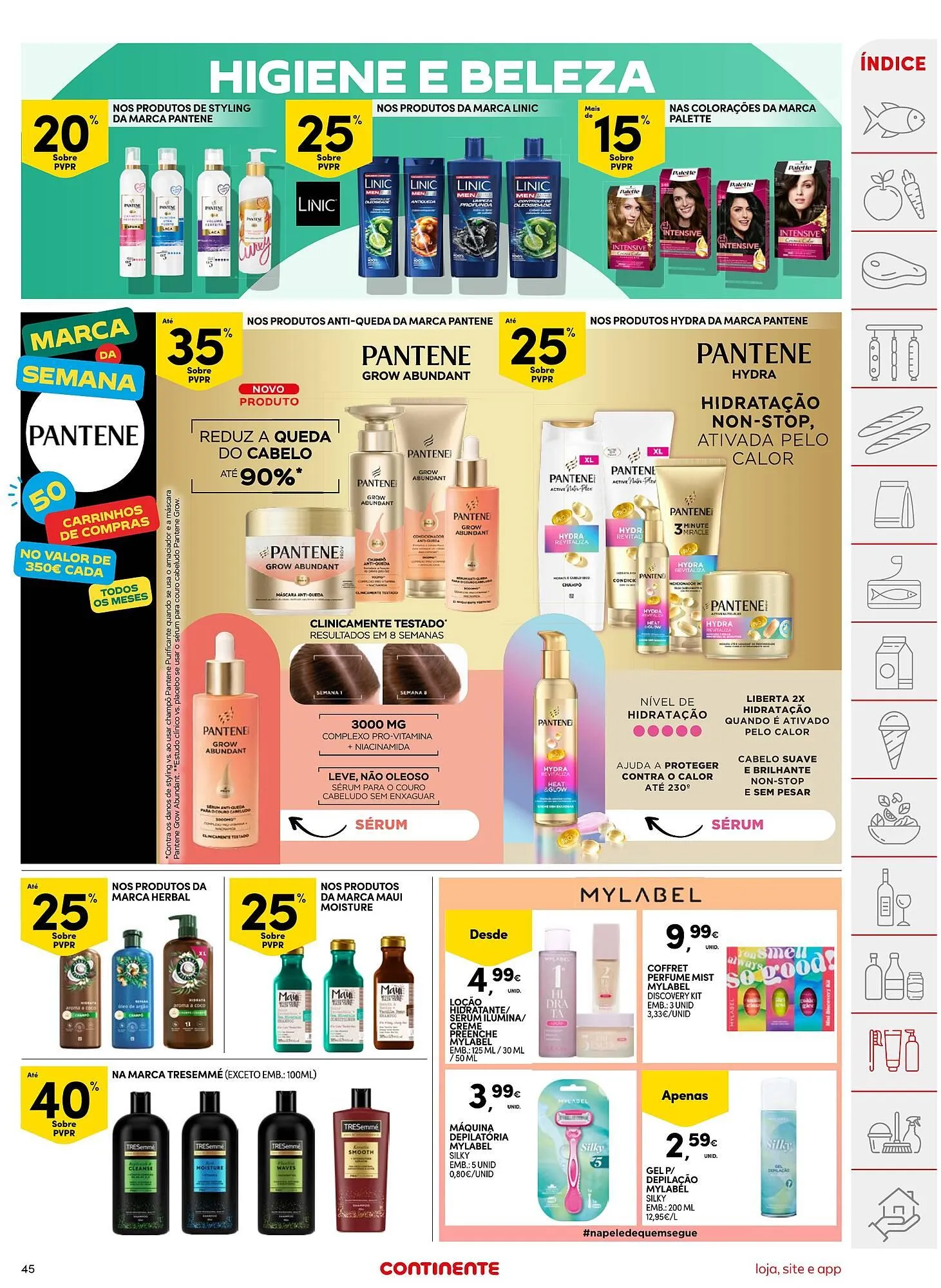 Folheto Folheto Continente de 10 de março até 16 de março 2026 - Pagina 45