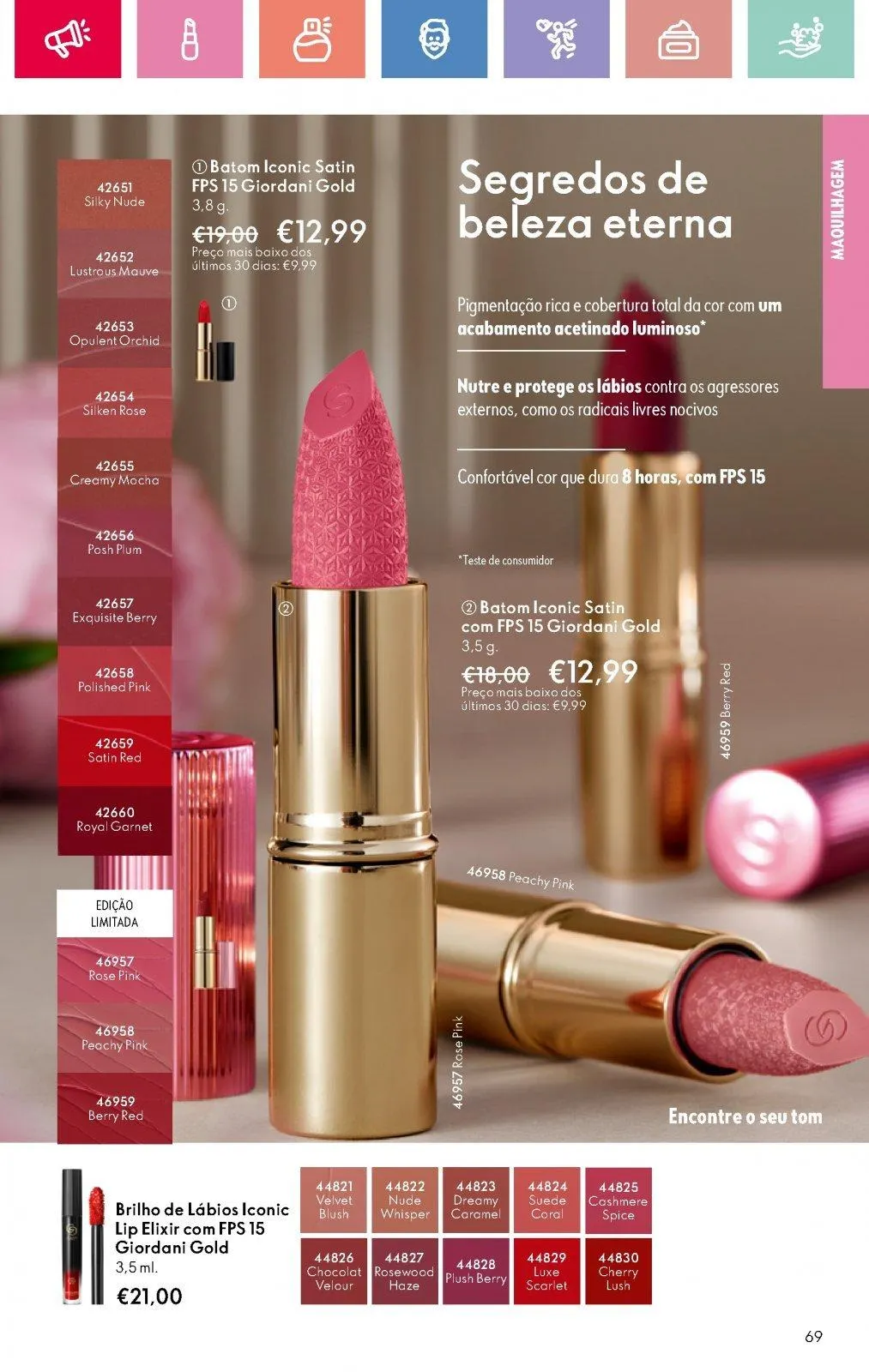 Folheto Folheto de Oriflame até 05.07.2025 de 18 de junho até 5 de julho 2025 - Pagina 69