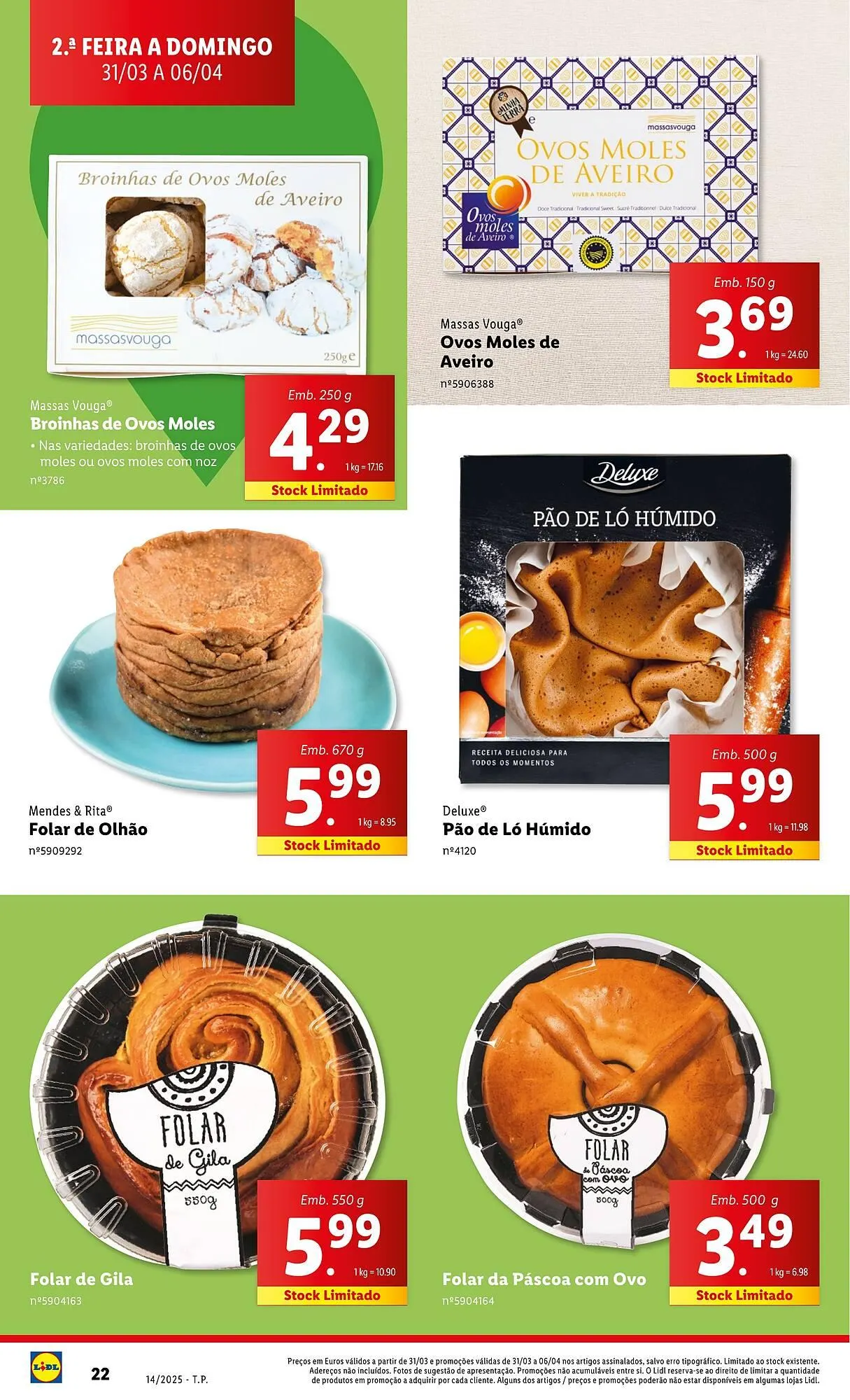 Folheto Folheto Lidl de 31 de março até 6 de abril 2025 - Pagina 22