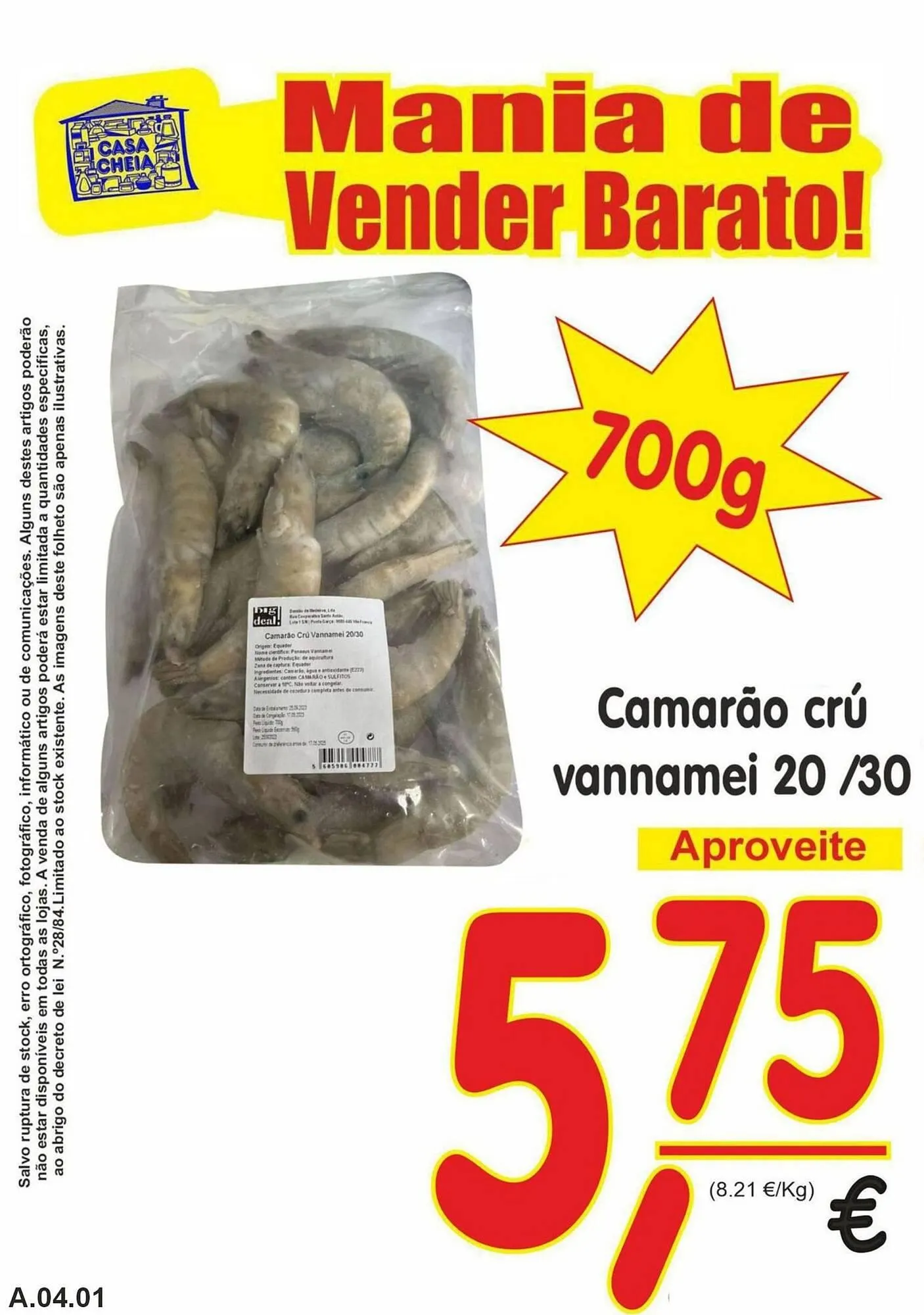 Folheto Folheto Casa Cheia de 27 de março até 2 de abril 2026 - Pagina 1