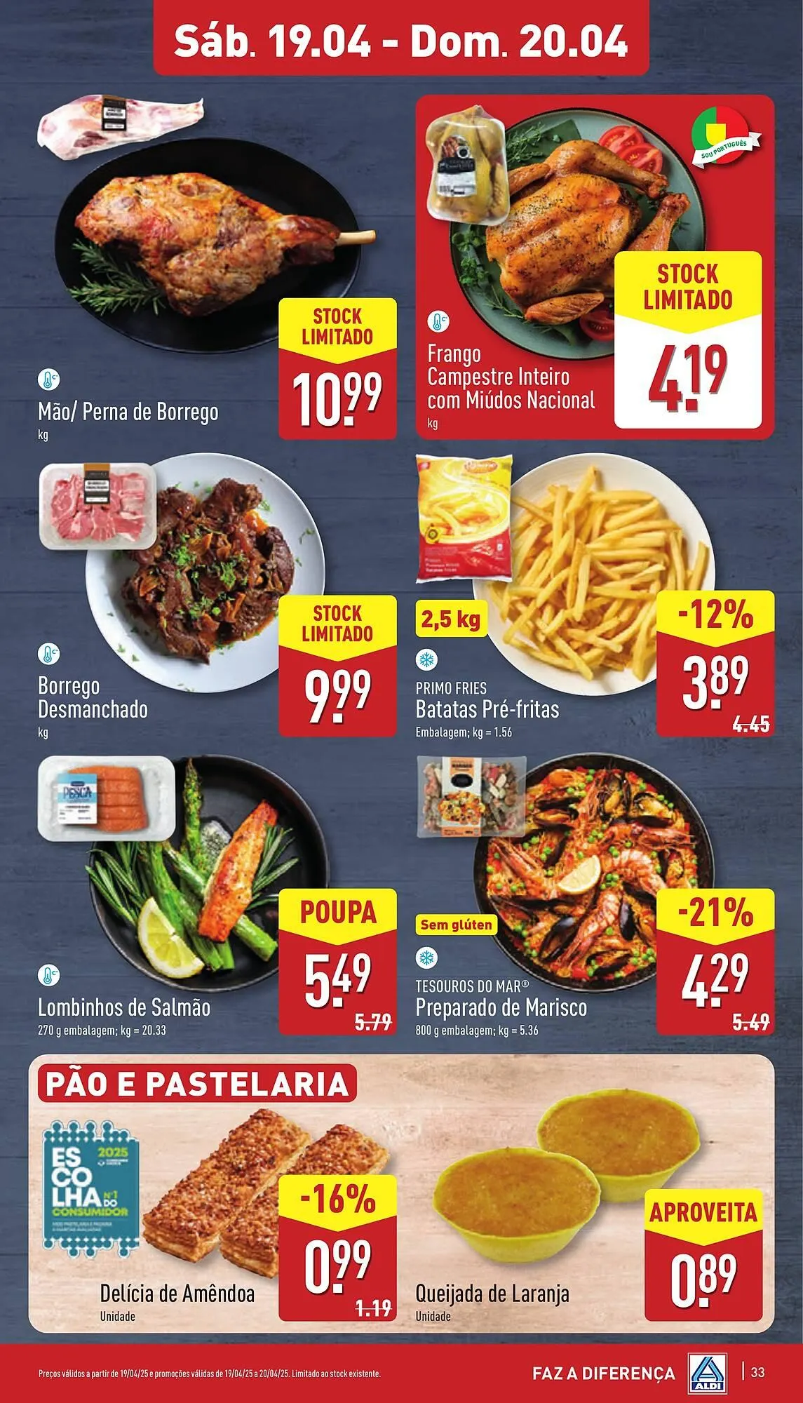 Folheto Folheto ALDI de 16 de abril até 22 de abril 2025 - Pagina 33