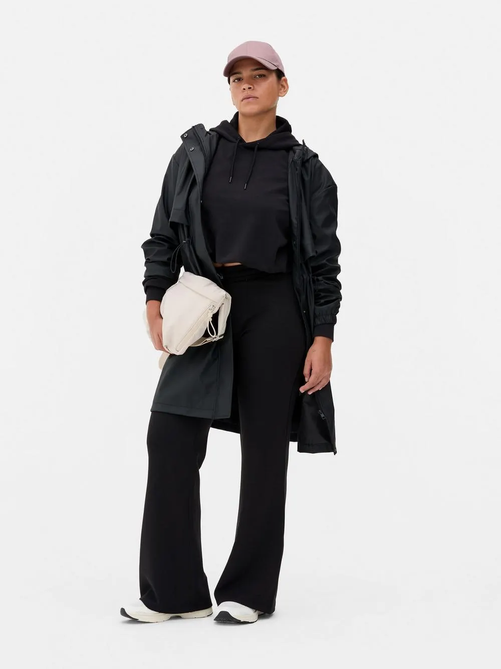 Pantalones de modal acampanados