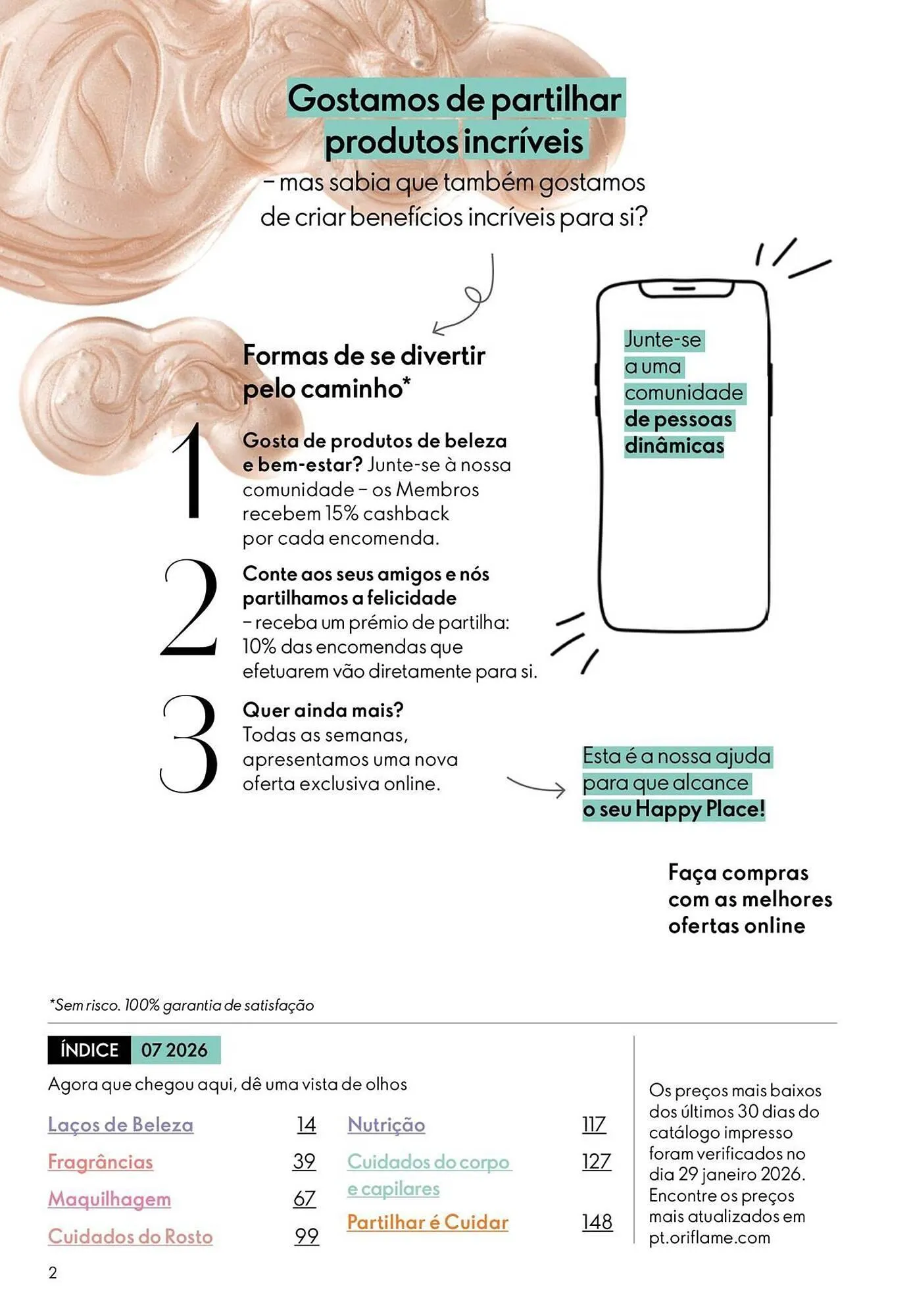 Folheto Catálogo Oriflame de 6 de maio até 26 de maio 2026 - Pagina 2