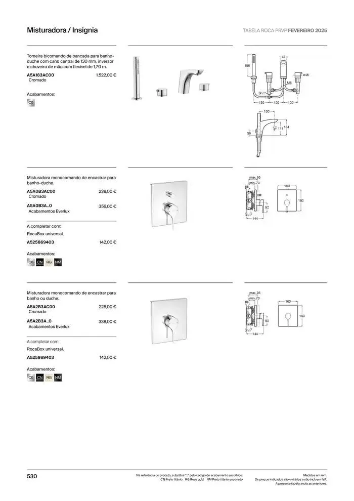 Folheto Soluções de Banho  de 6 de janeiro até 31 de dezembro 2025 - Pagina 532