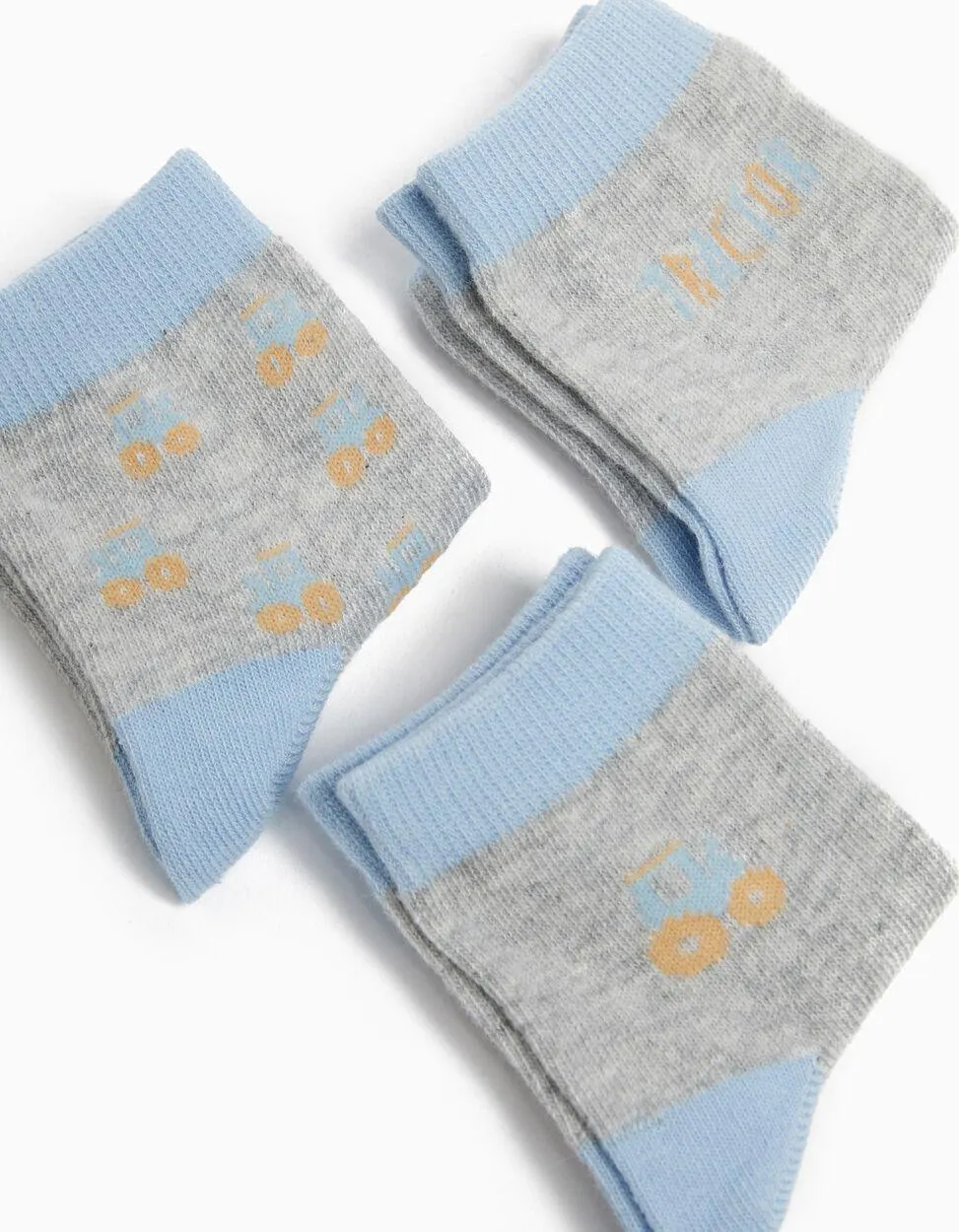 Pack 3 Pares de Meias, Bebé Menino, Multicor