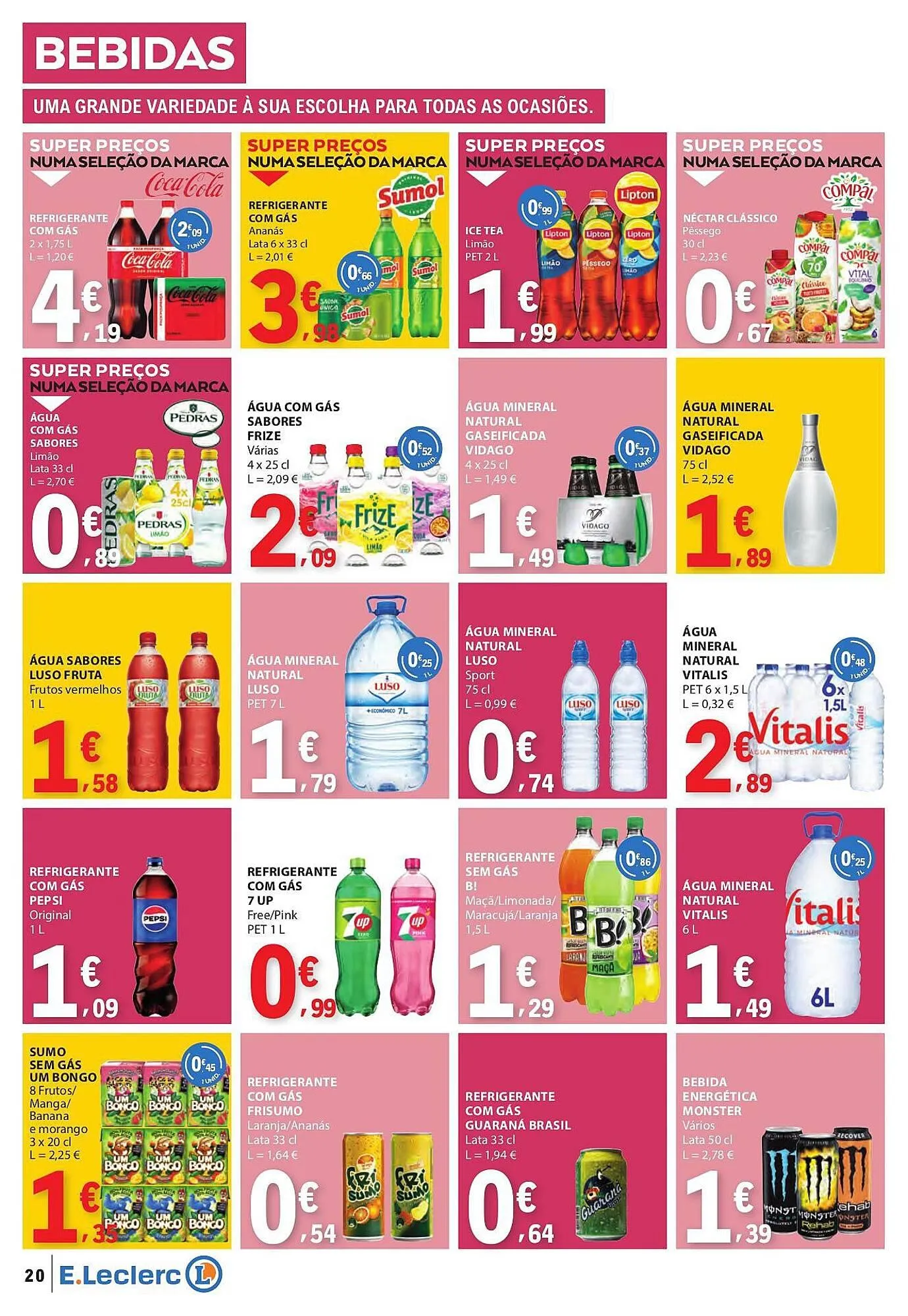 Folheto Folheto E.Leclerc de 8 de janeiro até 14 de janeiro 2026 - Pagina 20