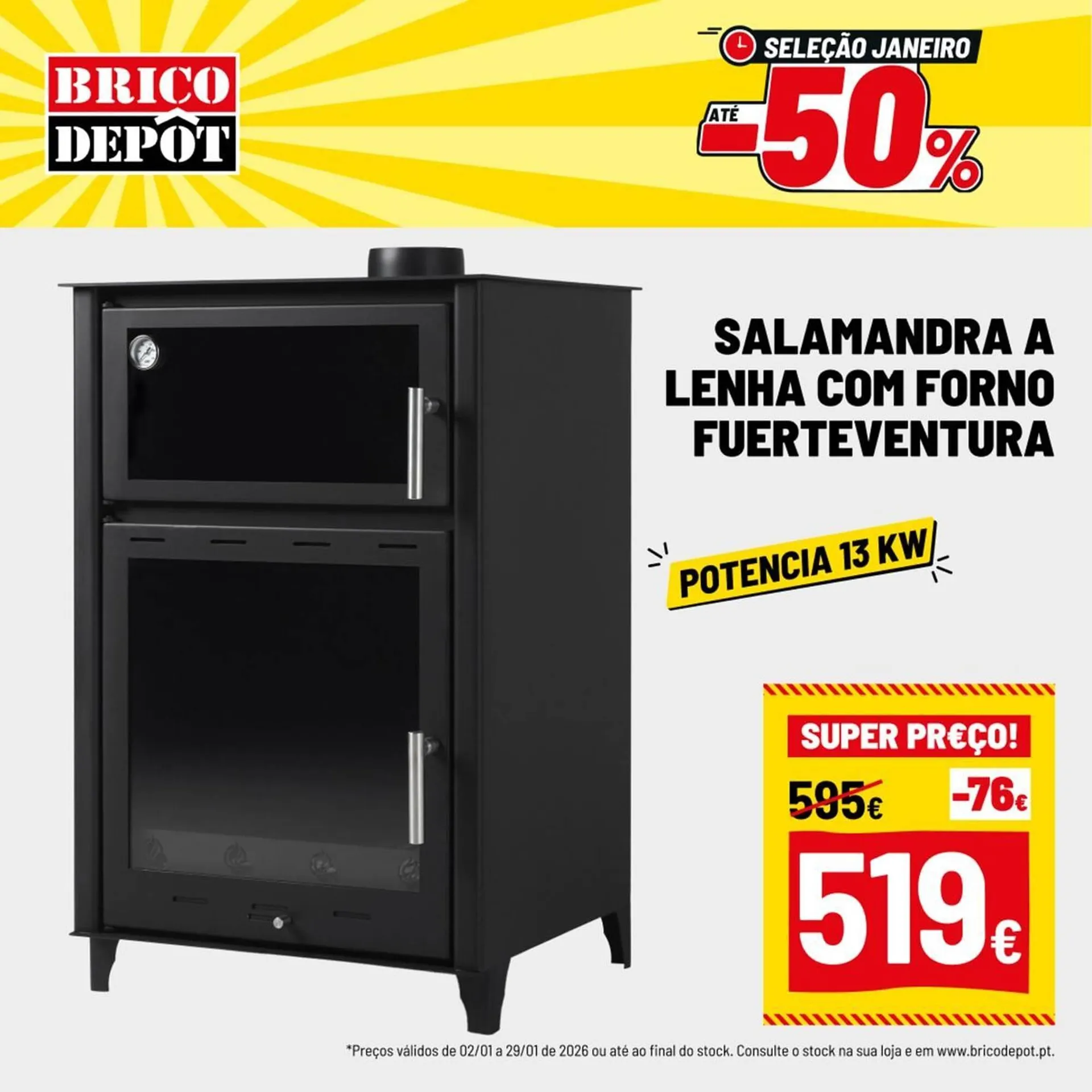 Folheto Folheto Brico Depôt de 5 de janeiro até 29 de janeiro 2026 - Pagina 3