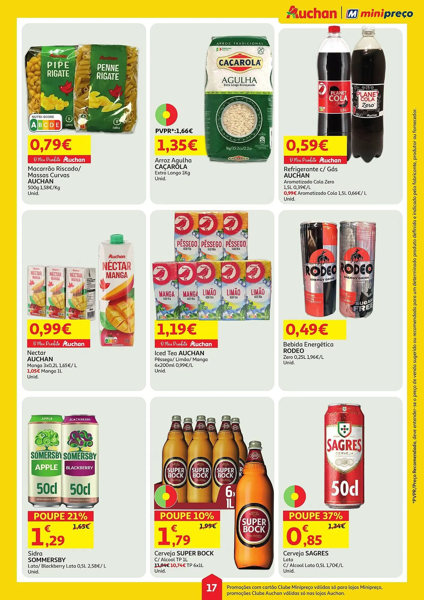 Folheto Folheto Auchan de 3 de abril até 9 de abril 2025 - Pagina 17