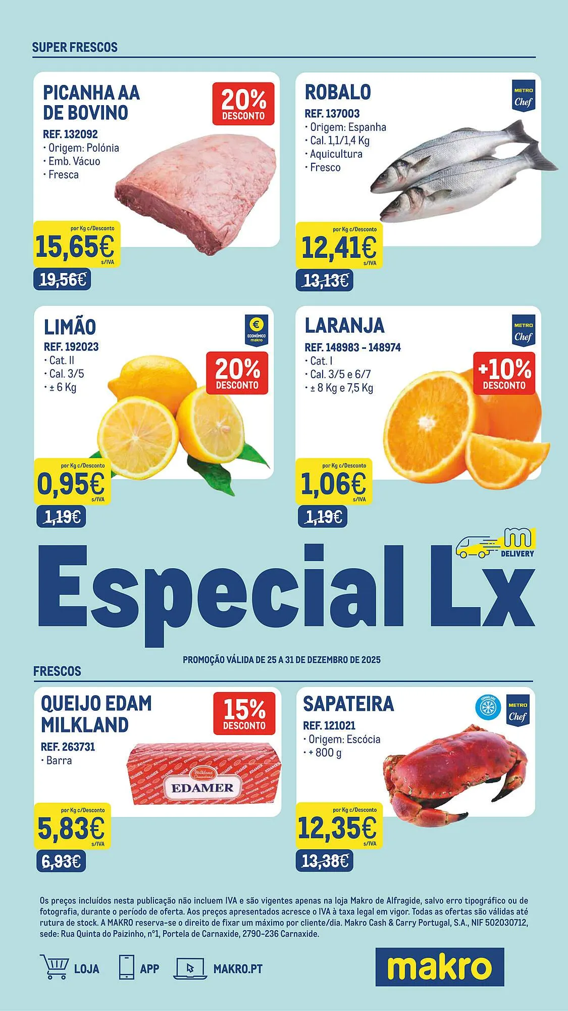 Folheto Catálogo Makro de 25 de dezembro até 31 de dezembro 2025 - Pagina 1