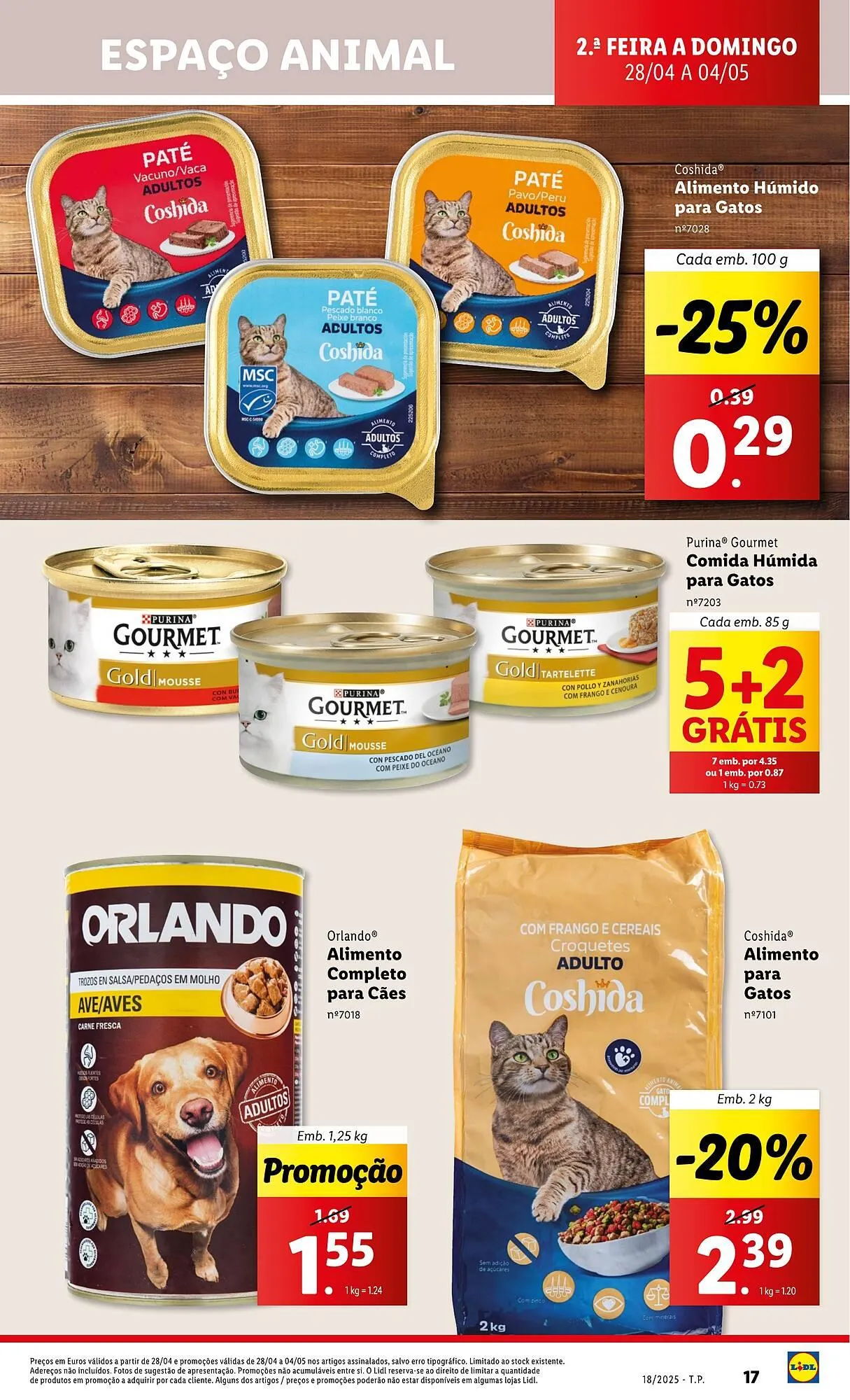Folheto Folheto Lidl de 28 de abril até 4 de maio 2025 - Pagina 17
