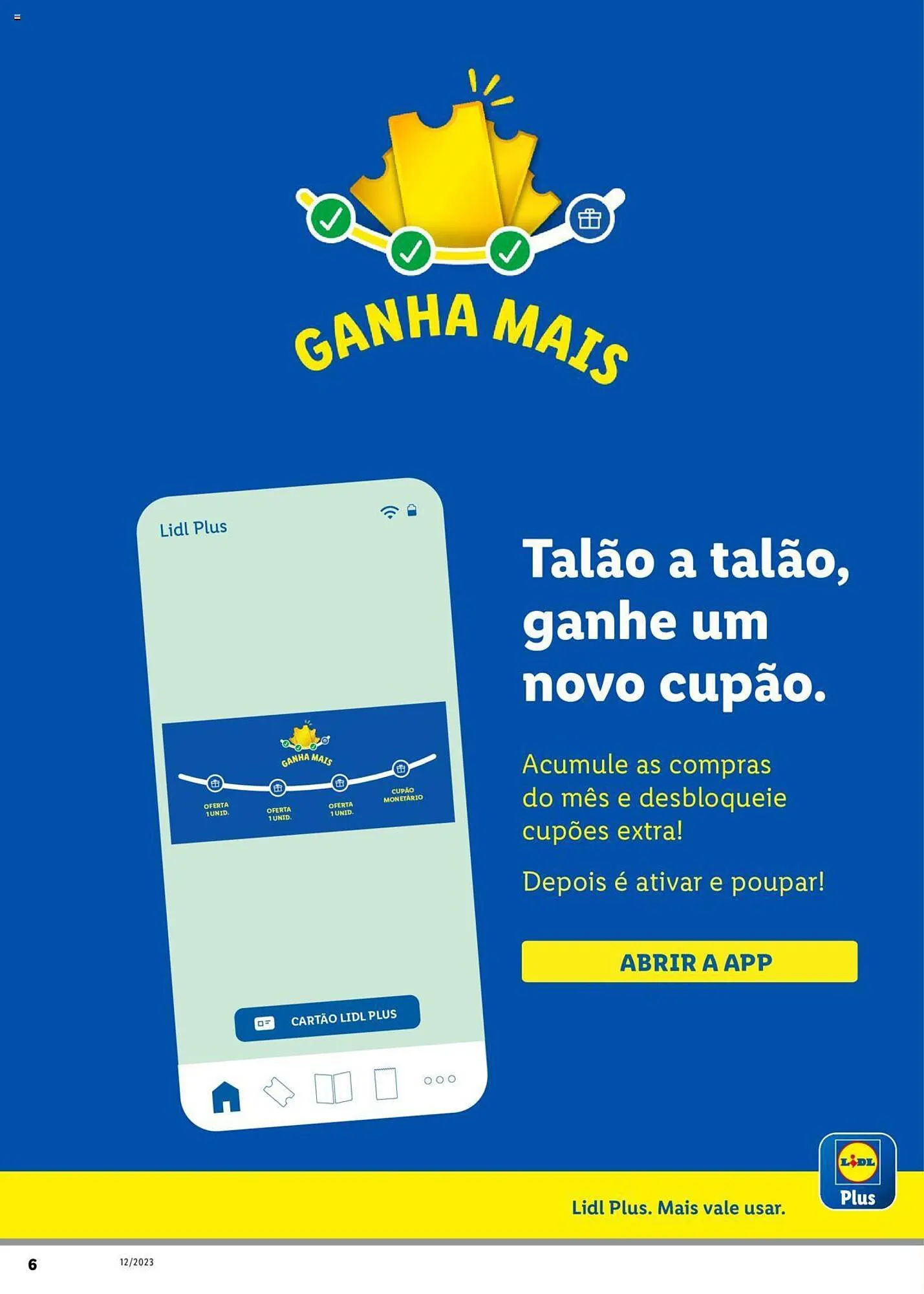 Folheto Folheto Lidl de 1 de dezembro até 31 de dezembro 2023 - Pagina 6