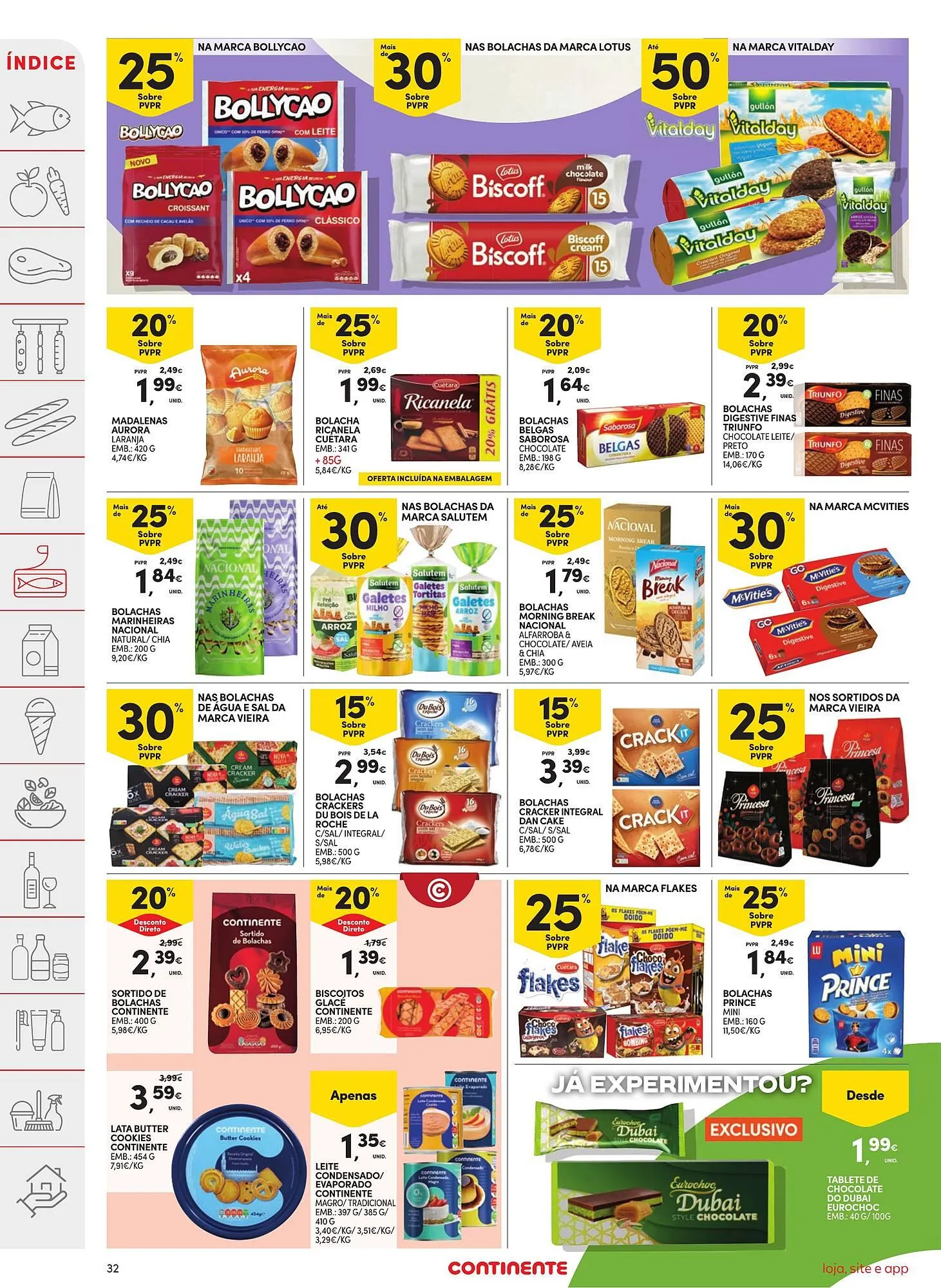 Folheto Folheto Continente de 15 de abril até 21 de abril 2025 - Pagina 32