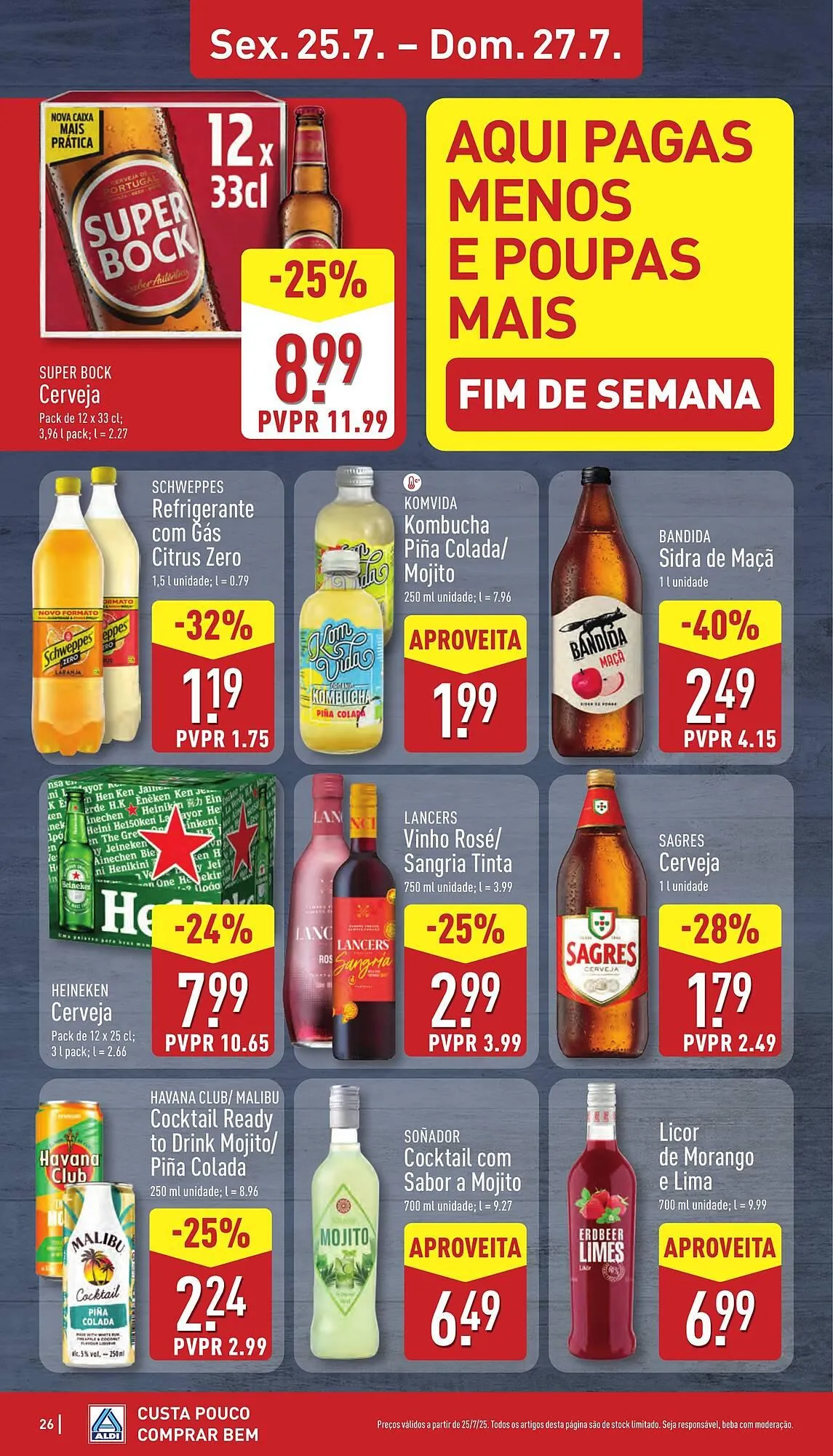 Folheto Folheto ALDI de 21 de julho até 27 de julho 2025 - Pagina 26