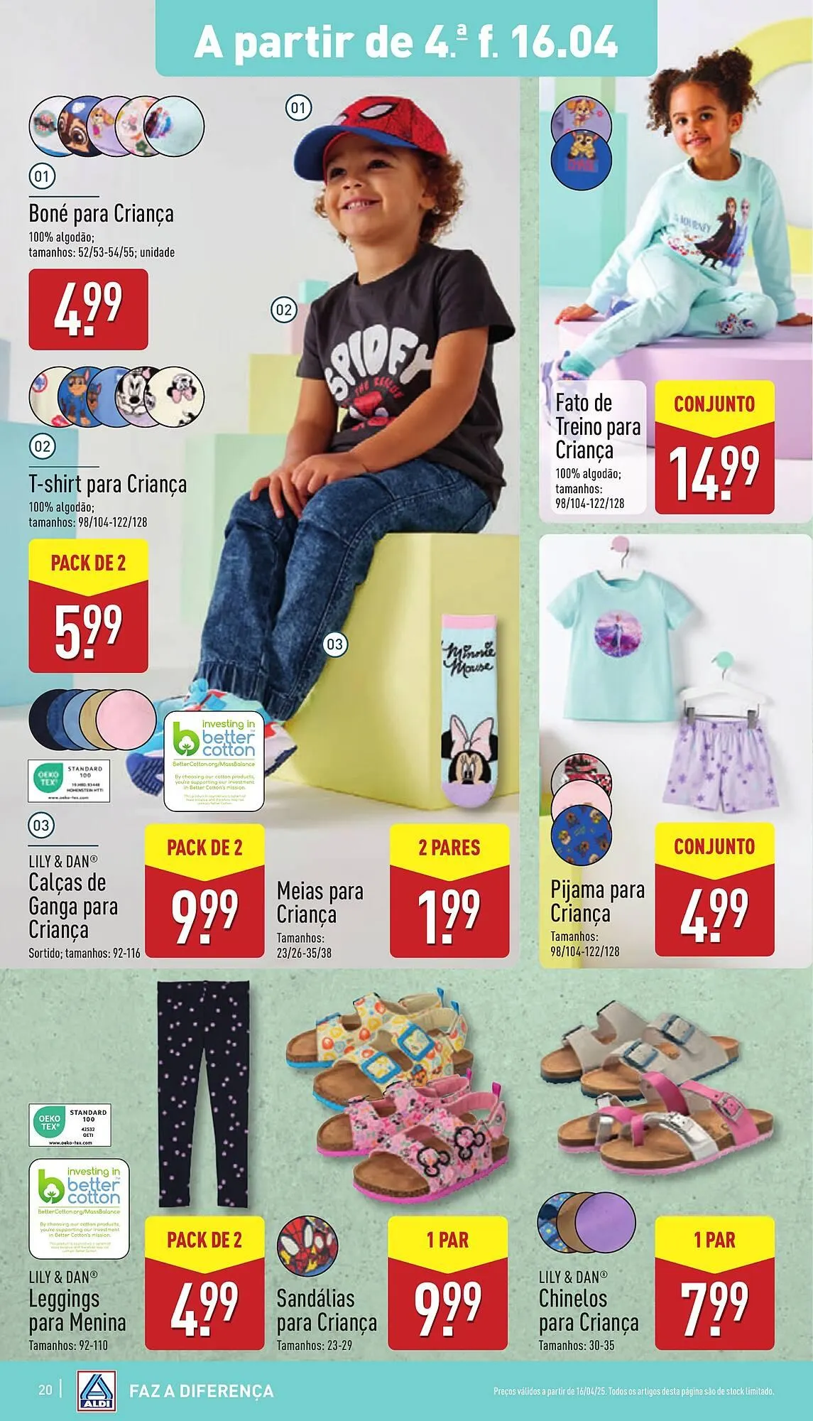 Folheto Folheto ALDI de 16 de abril até 22 de abril 2025 - Pagina 20