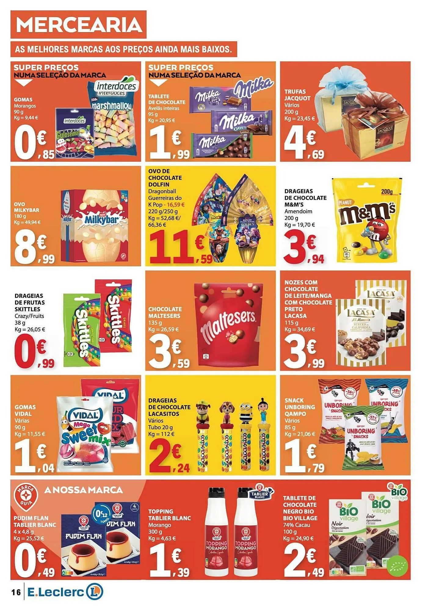 Folheto Folheto E.Leclerc de 19 de março até 25 de março 2026 - Pagina 16