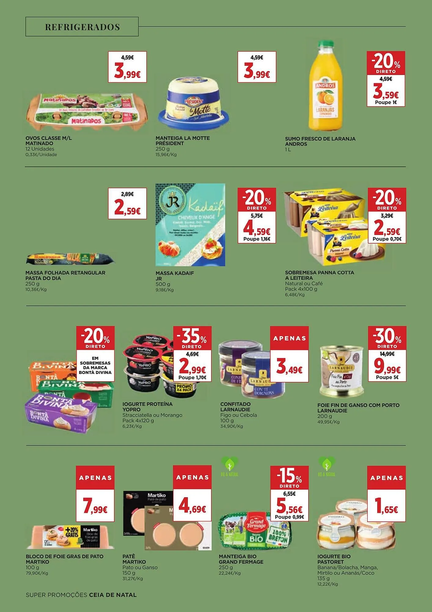 Folheto Folheto Supercor de 5 de dezembro até 24 de dezembro 2025 - Pagina 18