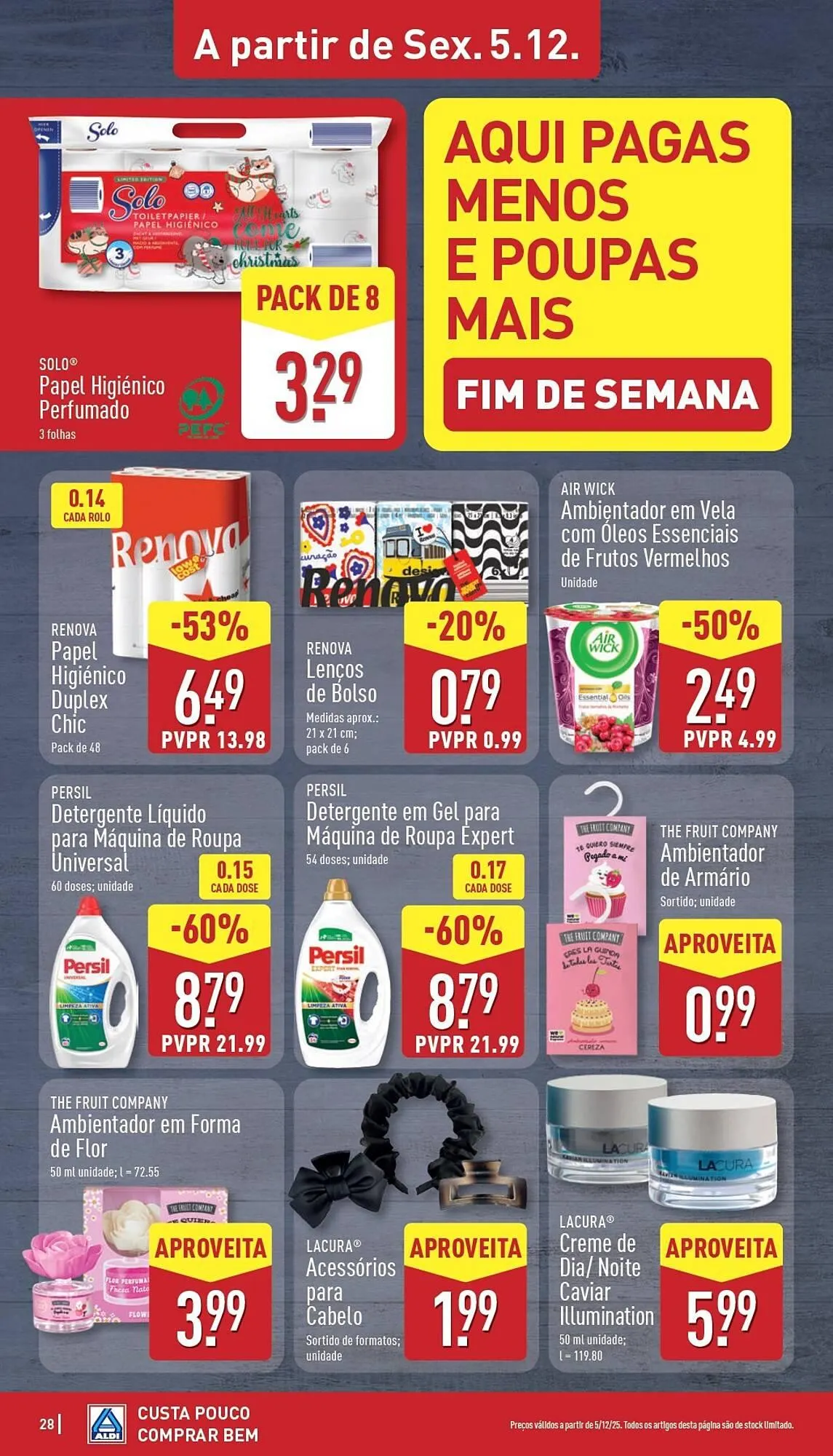 Folheto Folheto ALDI de 1 de dezembro até 7 de dezembro 2025 - Pagina 28