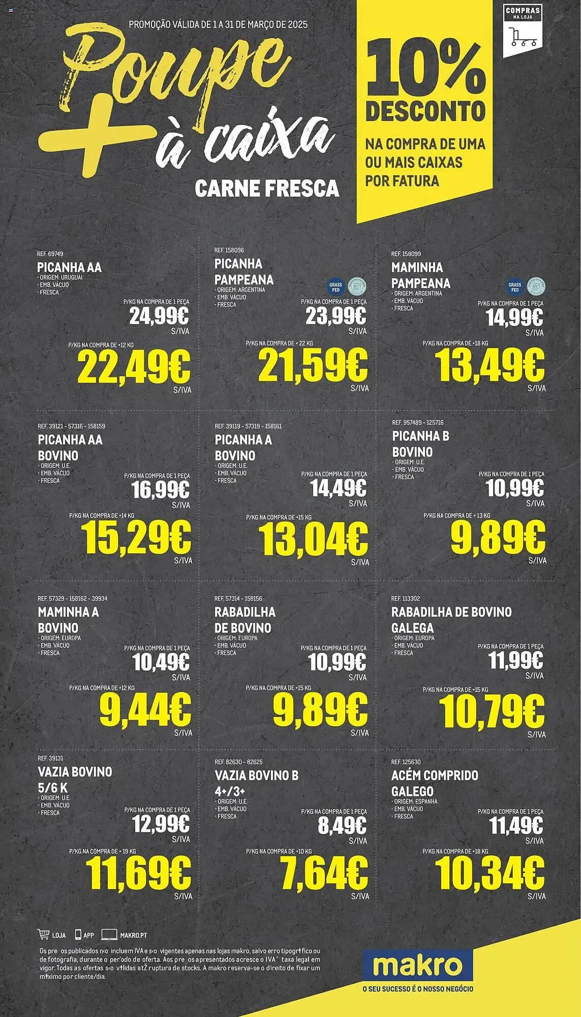 Folheto Folheto Makro de 1 de março até 31 de março 2025 - Pagina 1