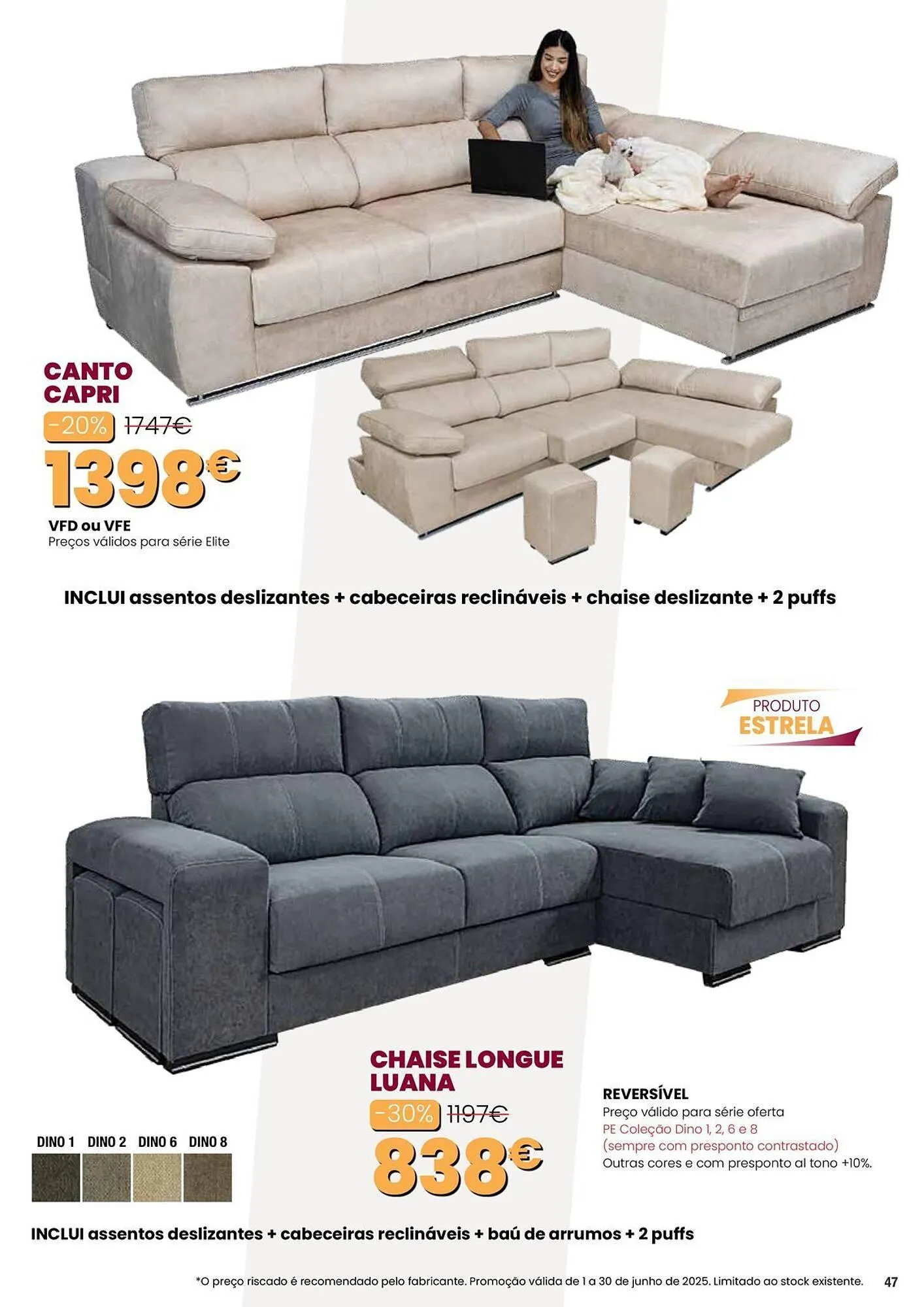 Folheto Folheto Hiper Centro do Móvel de 3 de junho até 30 de junho 2025 - Pagina 47