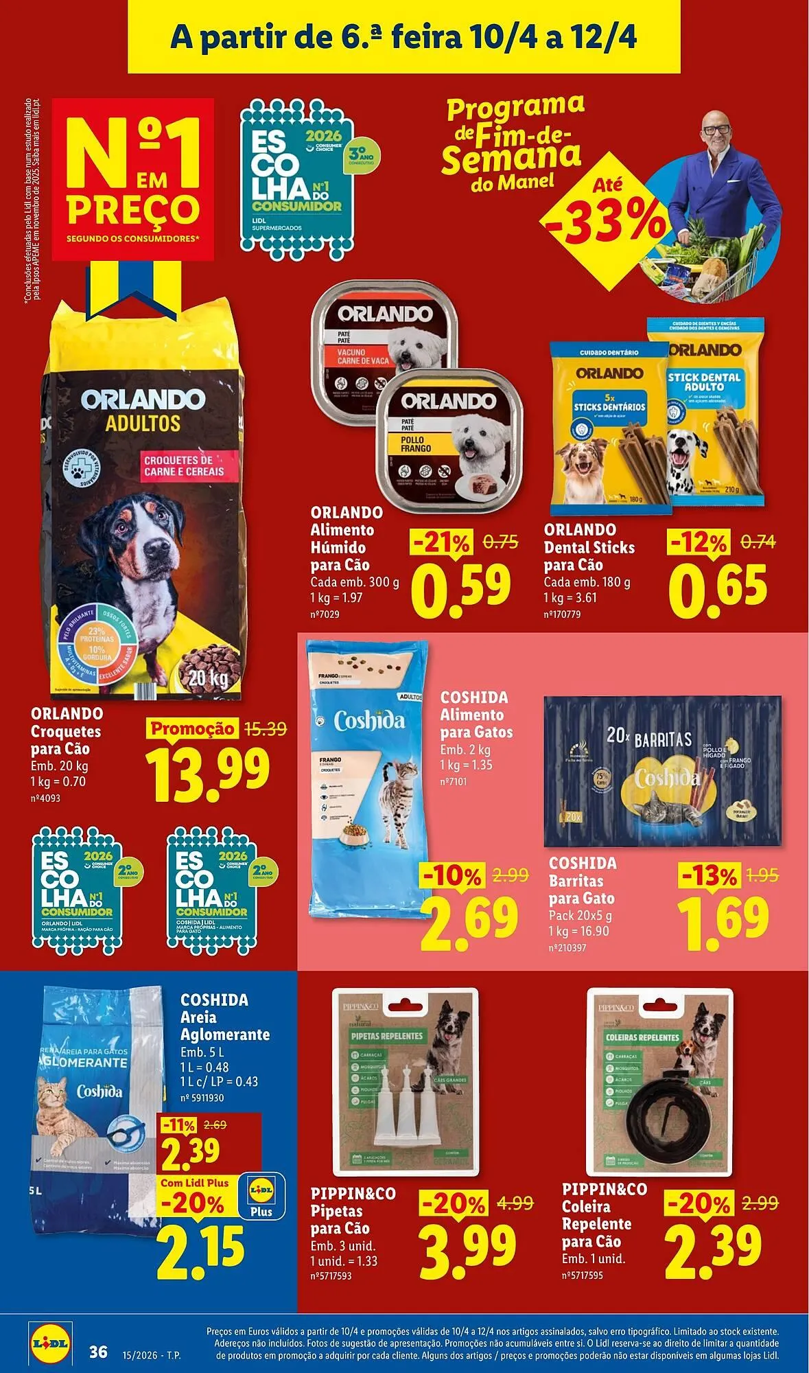 Folheto Folheto Lidl de 6 de abril até 12 de abril 2026 - Pagina 36