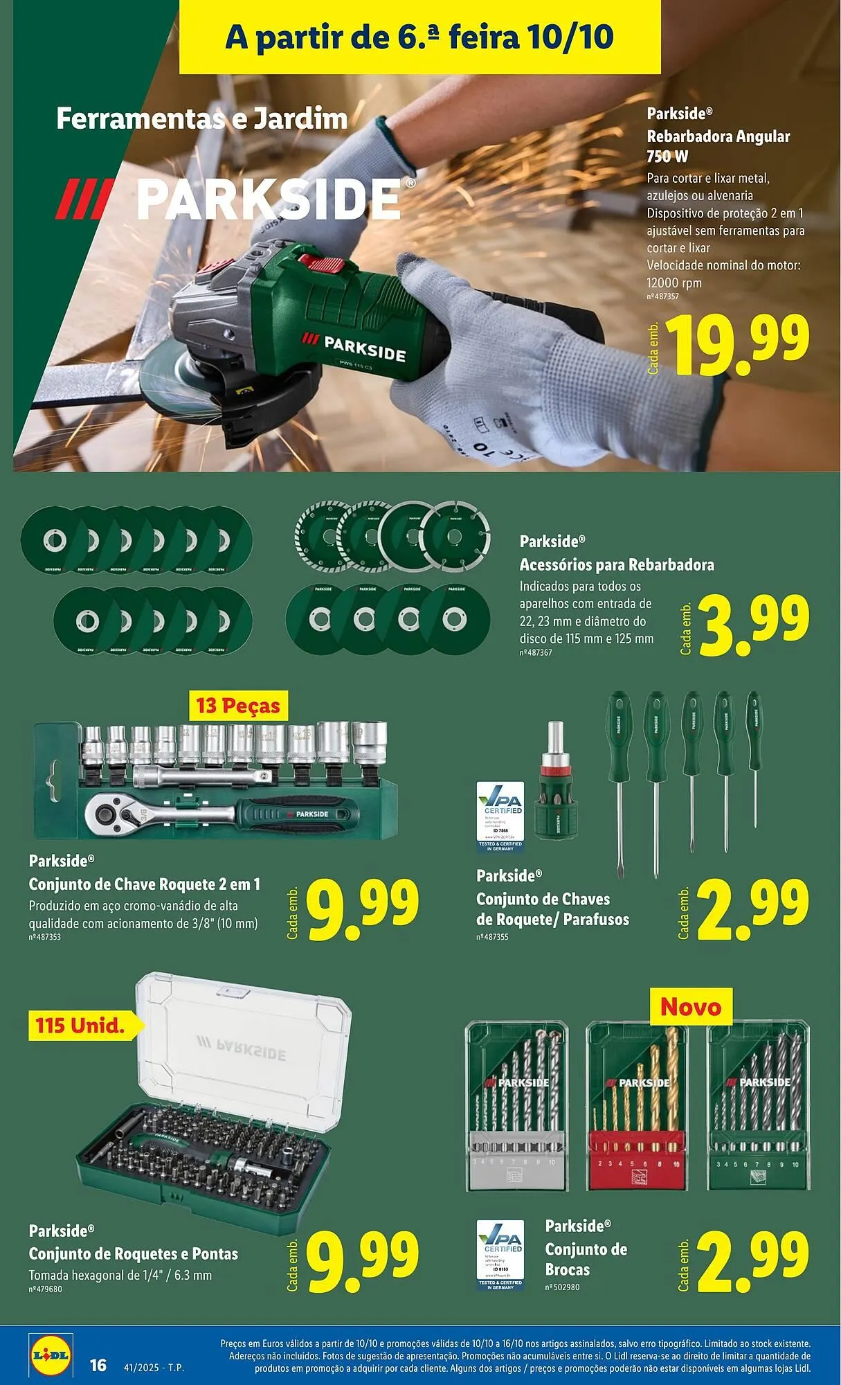 Folheto Folheto Lidl de 6 de outubro até 12 de outubro 2025 - Pagina 16