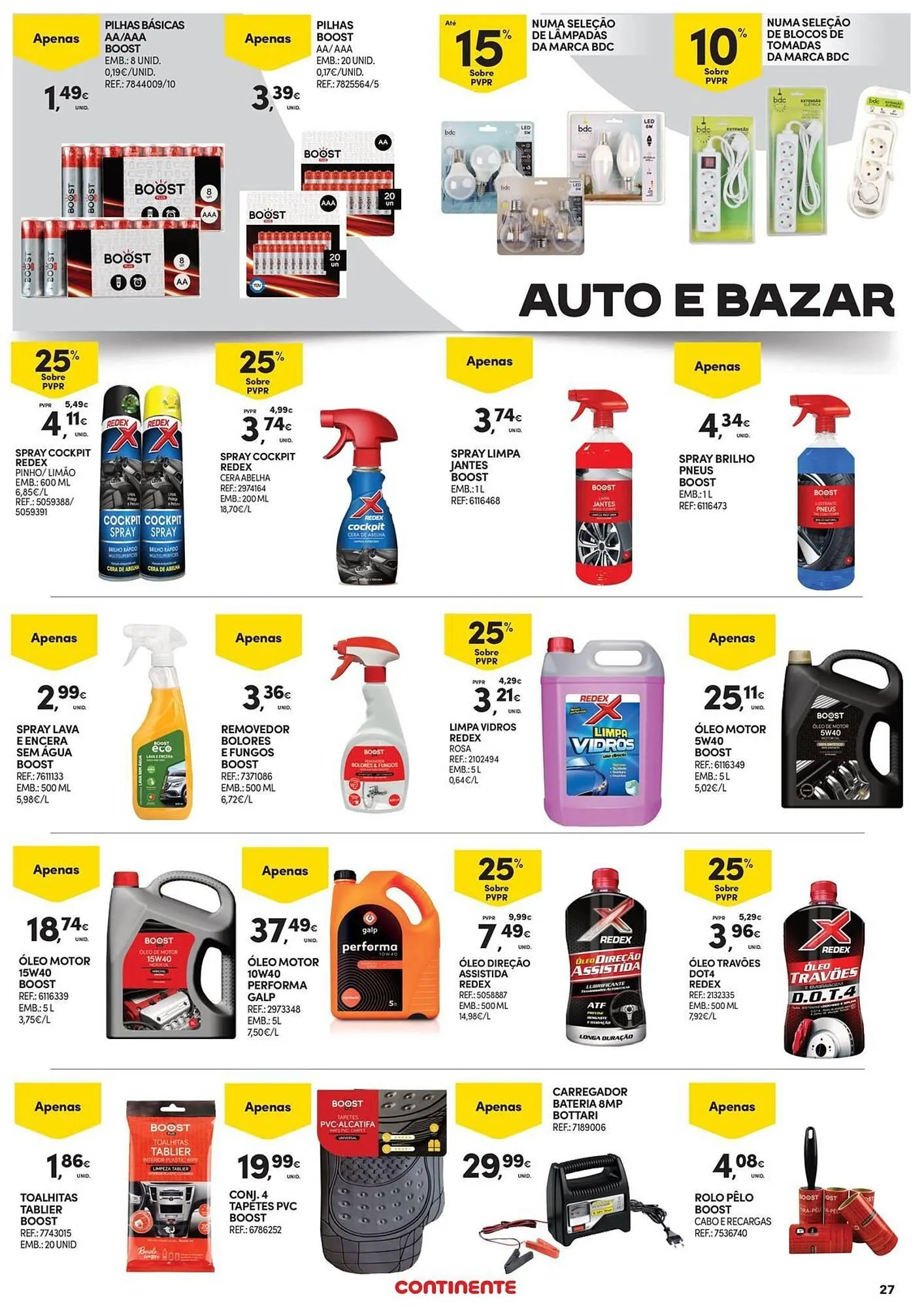 Folheto Folheto Continente de 4 de abril até 16 de abril 2025 - Pagina 27