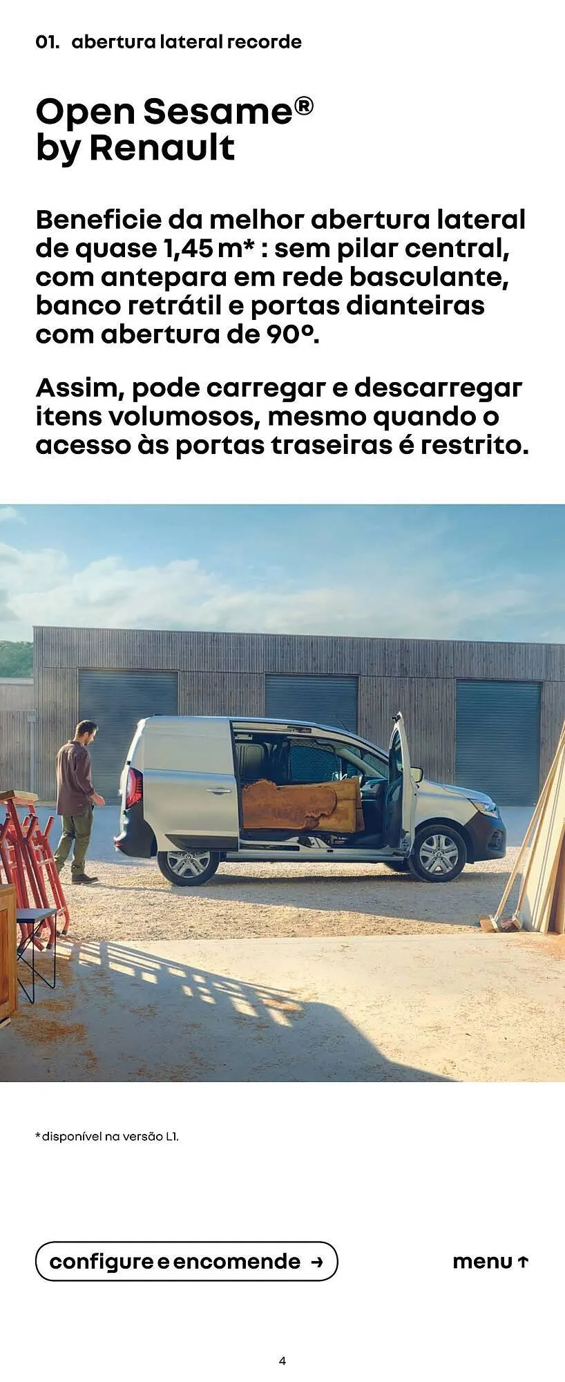 Folheto Folheto Renault Novo Kangoo Van de 13 de fevereiro até 1 de março 2025 - Pagina 4
