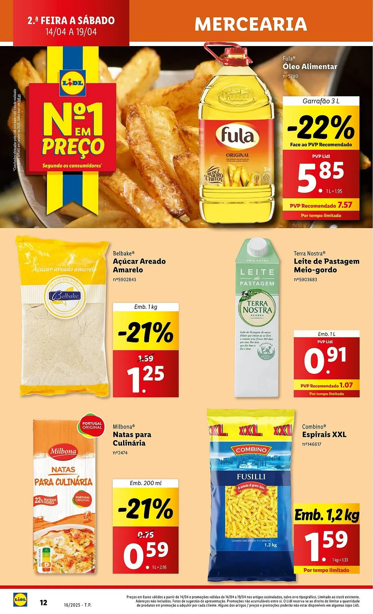 Folheto Folheto Lidl de 14 de abril até 19 de abril 2025 - Pagina 12