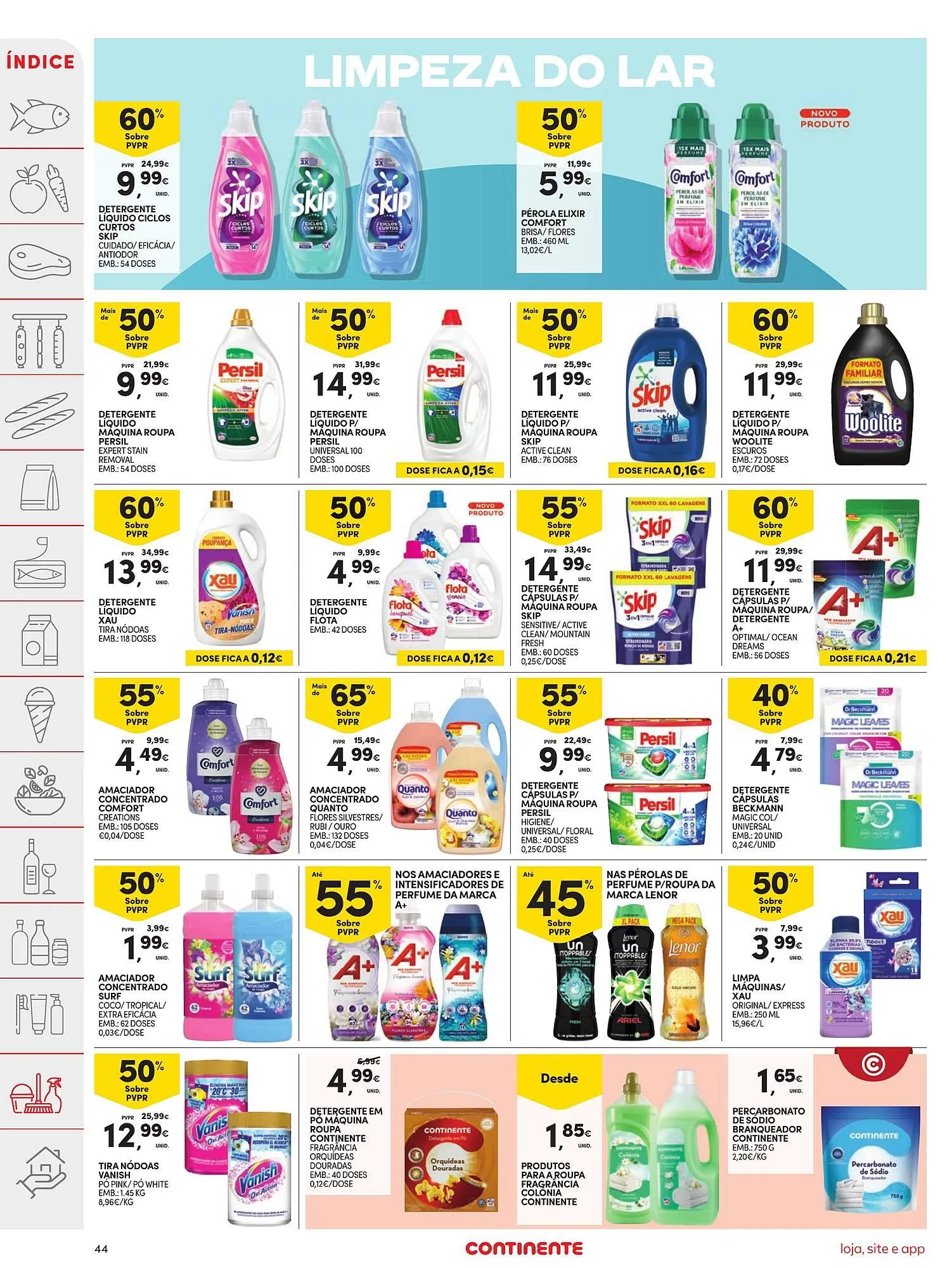 Folheto Folheto Continente de 4 de fevereiro até 10 de fevereiro 2025 - Pagina 44