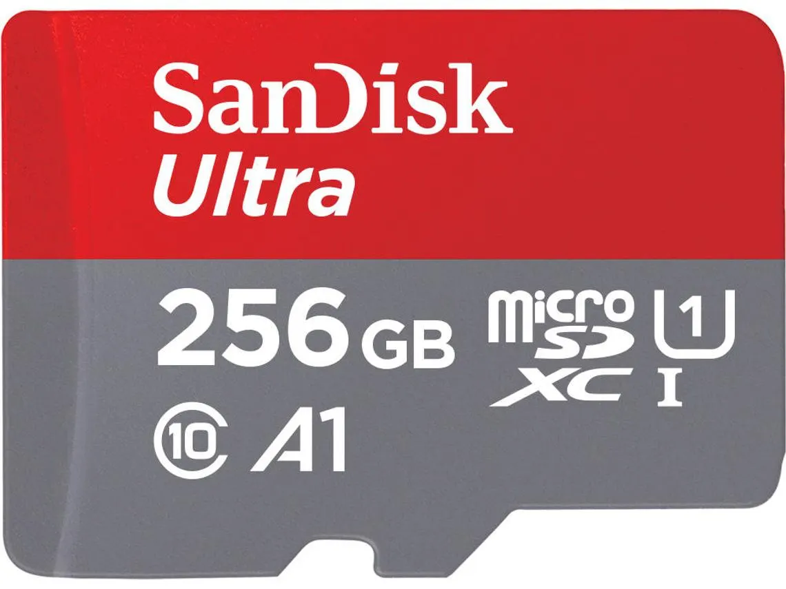 Cartão de Memória Micro SDXC SANDISK Ultra 256 GB