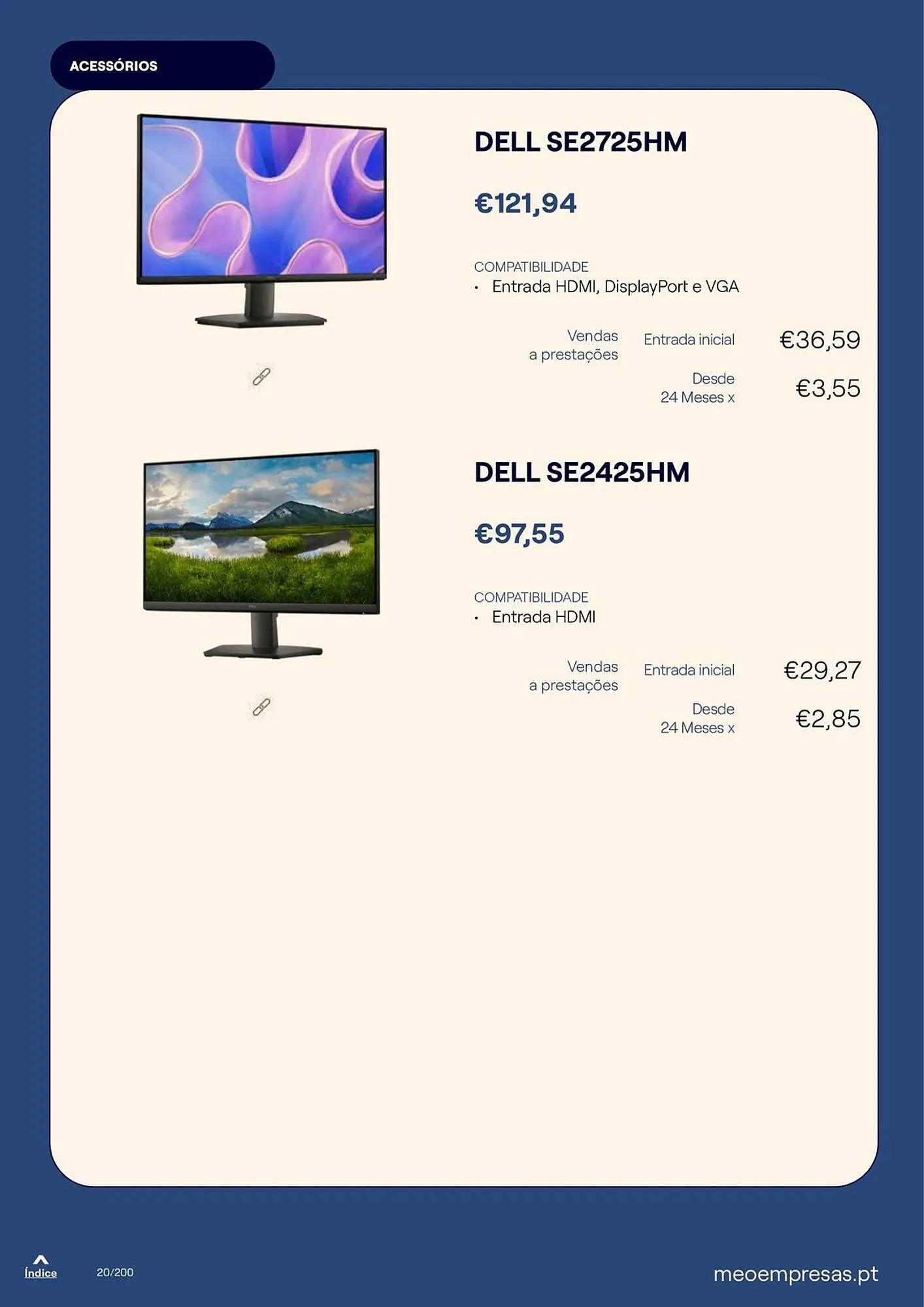 Folheto Catálogo MEO de 25 de setembro até 30 de setembro 2025 - Pagina 20